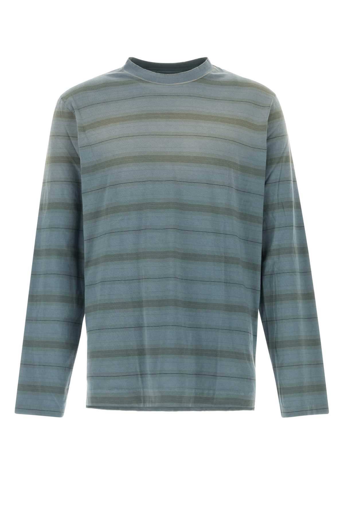 Our Legacy Men Embroidered Cotton Oversize T-Shirt OUR LEGACY