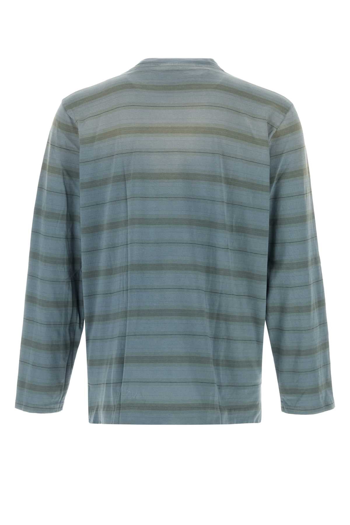 Our Legacy Men Embroidered Cotton Oversize T-Shirt OUR LEGACY