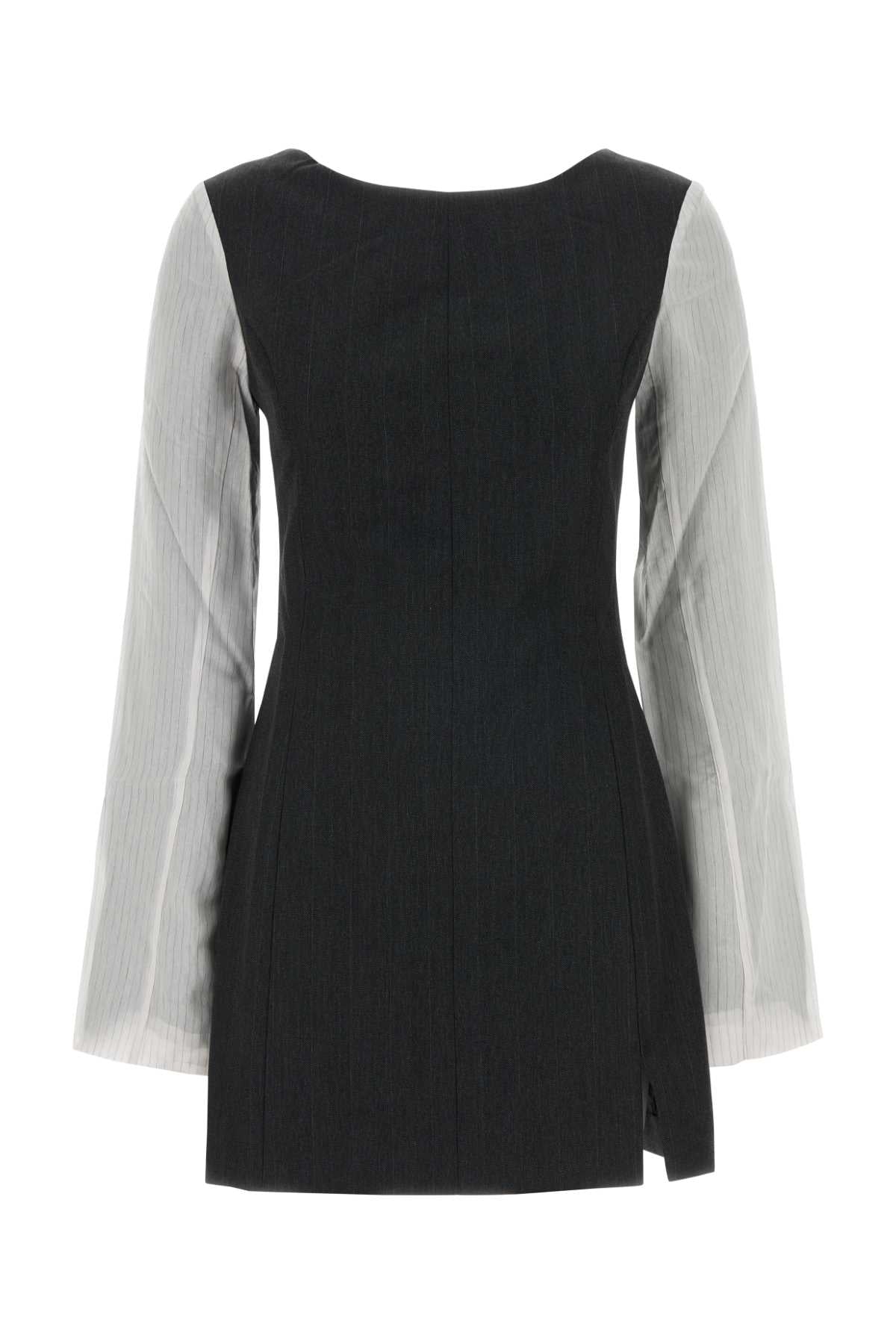 Our Legacy Women Embroidered Twill Mini Dress OUR LEGACY