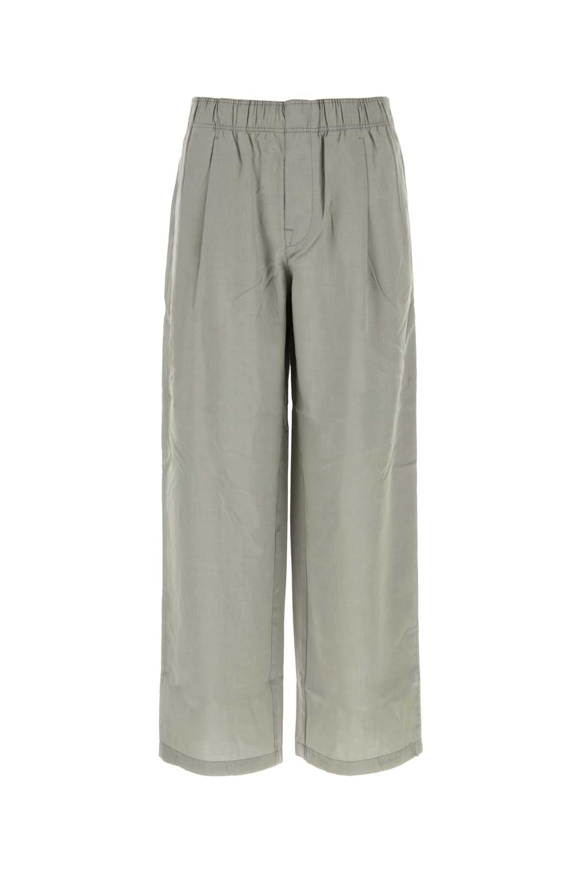 Our Legacy Men Grey Viscose Blend Pant OUR LEGACY
