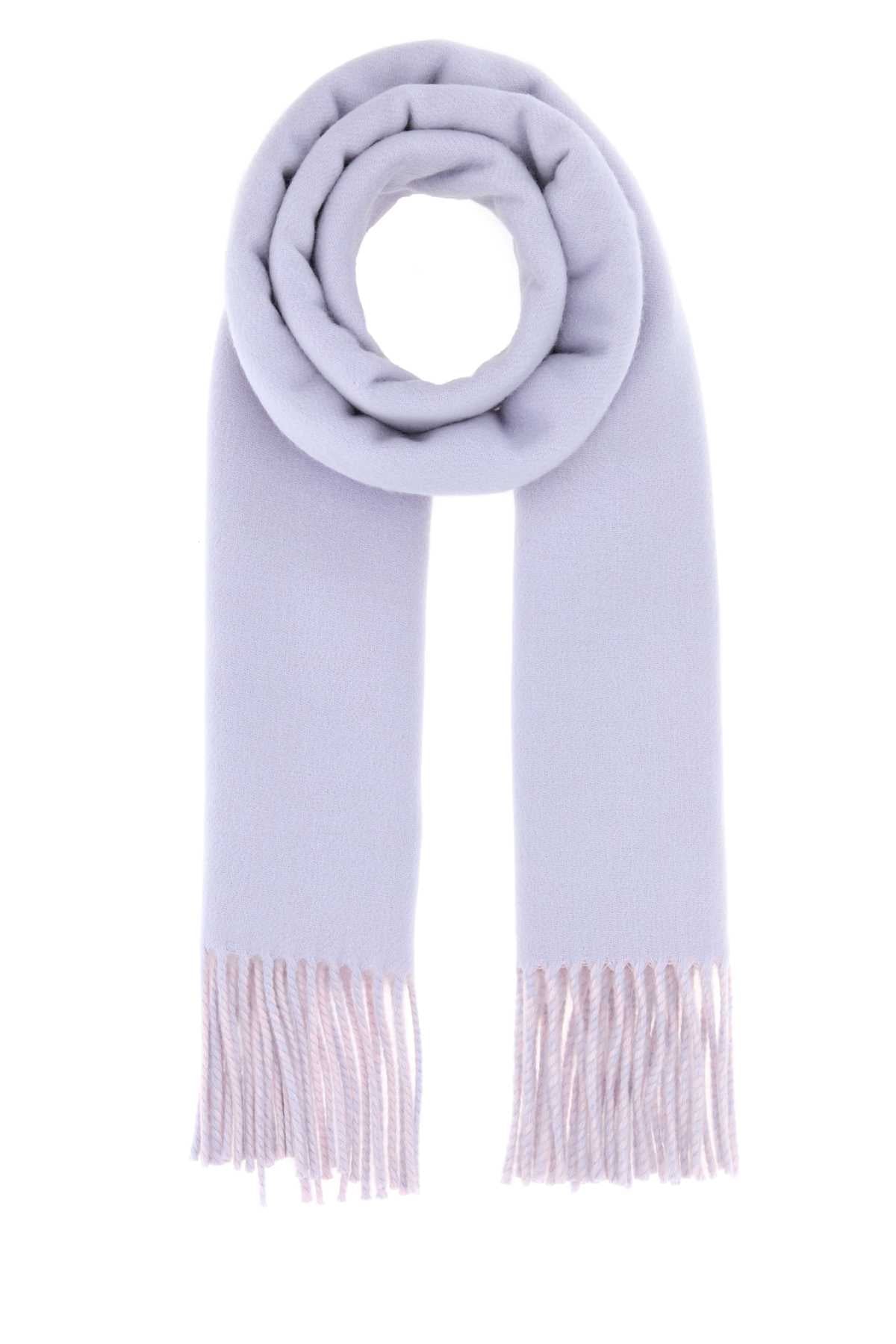 Burberry Unisex Lilac Cashmere Reversible Scarf BURBERRY