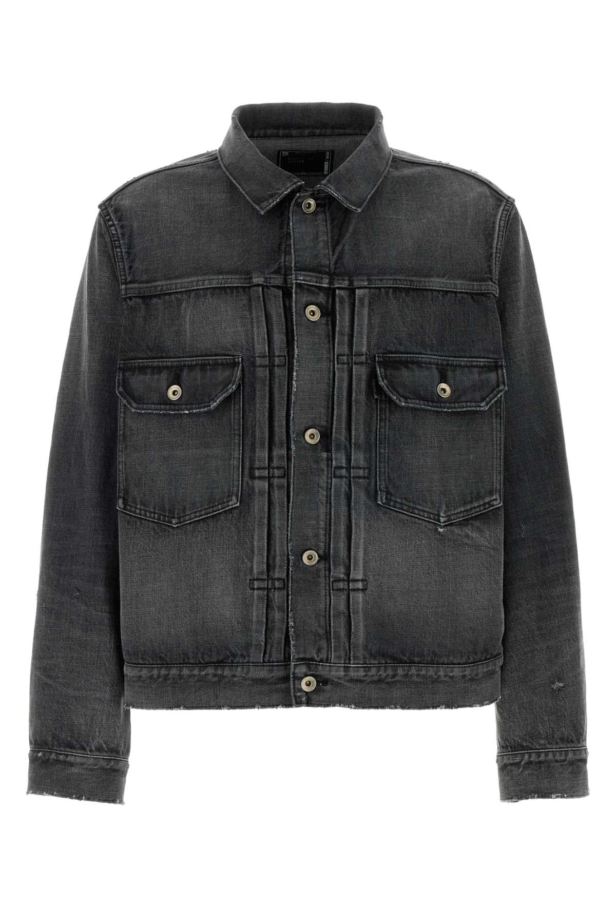 Sacai Men Black Denim Jacket SACAI