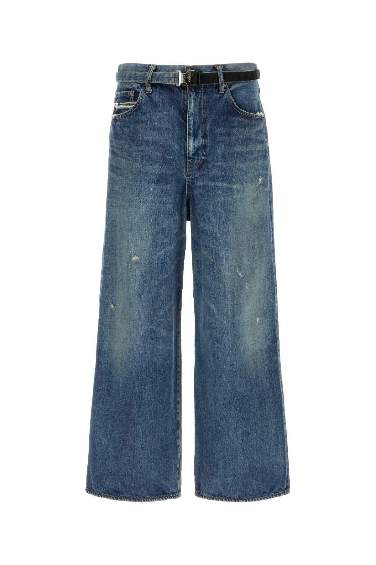 Sacai Men Denim Jeans SACAI