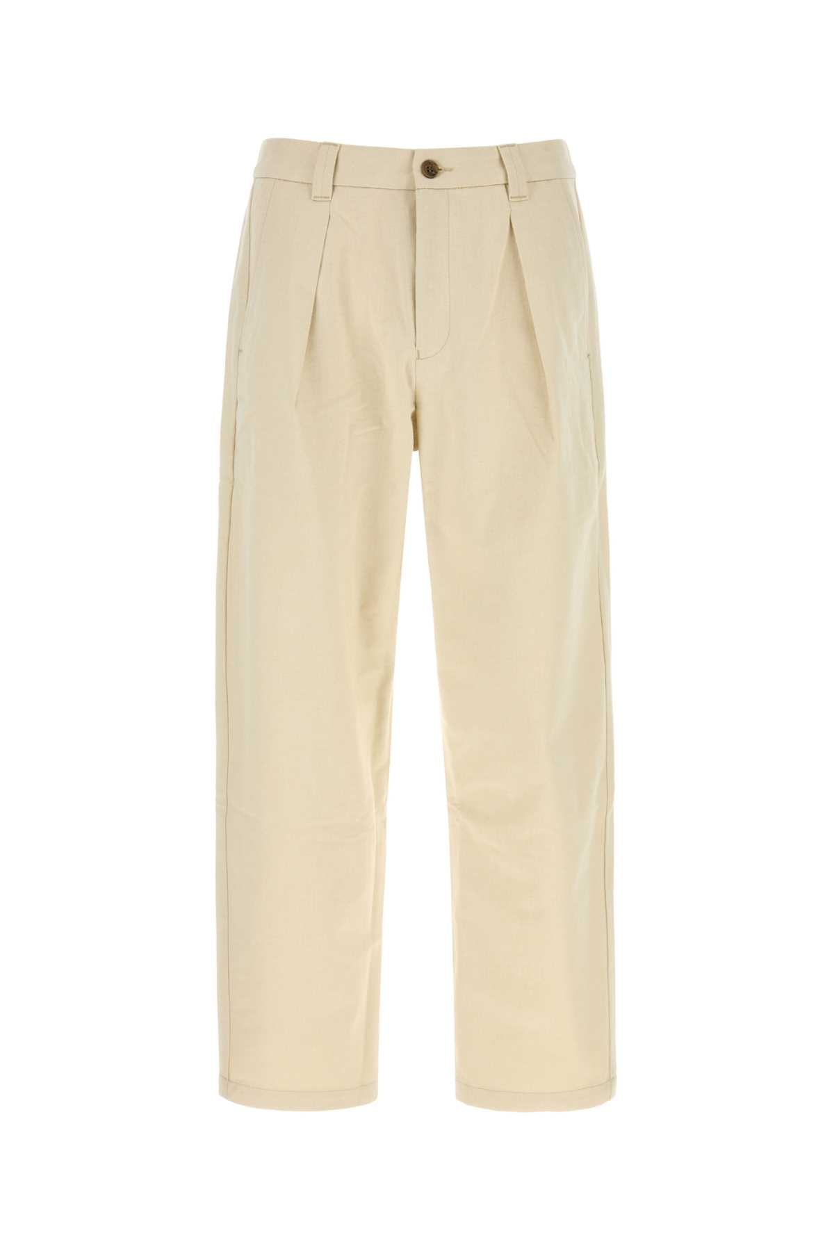 A.P.C. Men Sand Cotton Blend Renato Pant A.P.C.