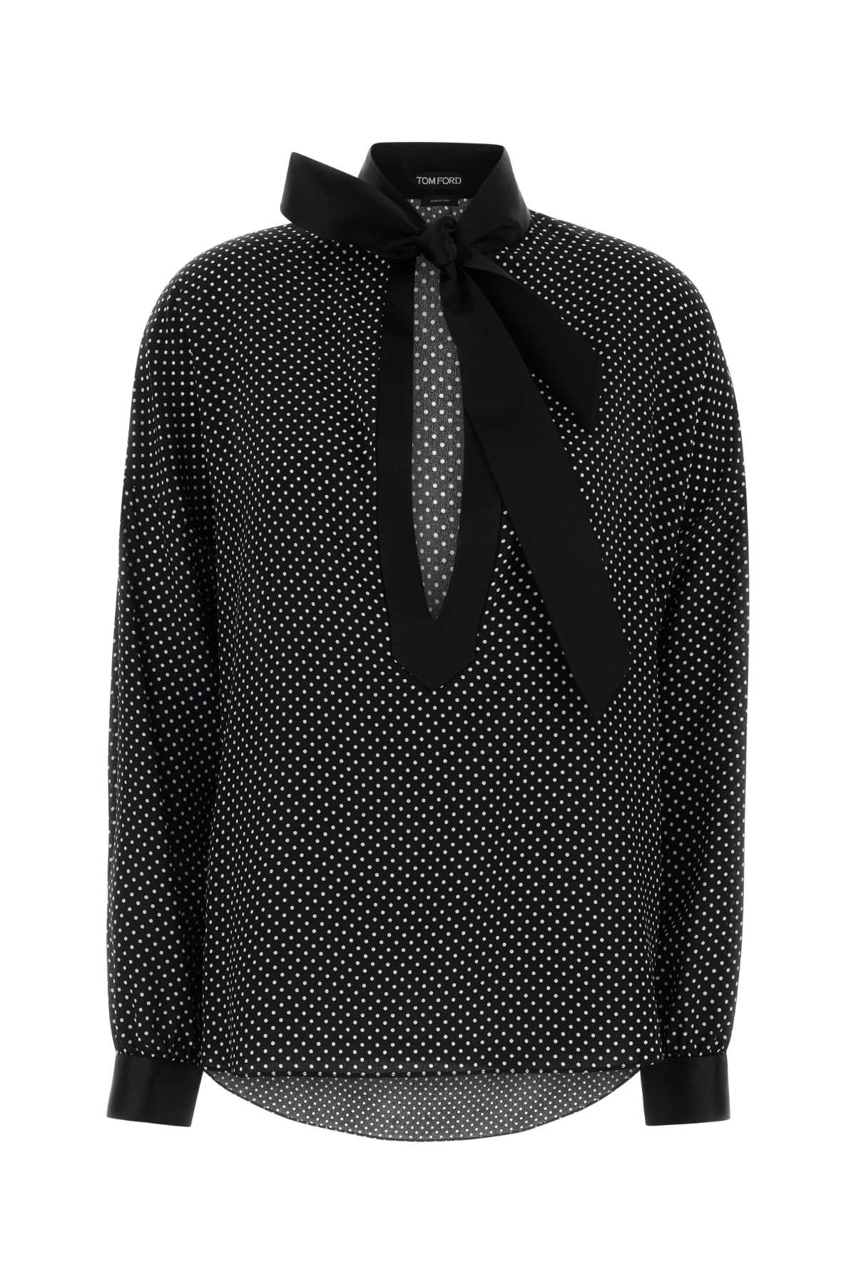 Tom Ford Women Printed Silk Blouse TOM FORD