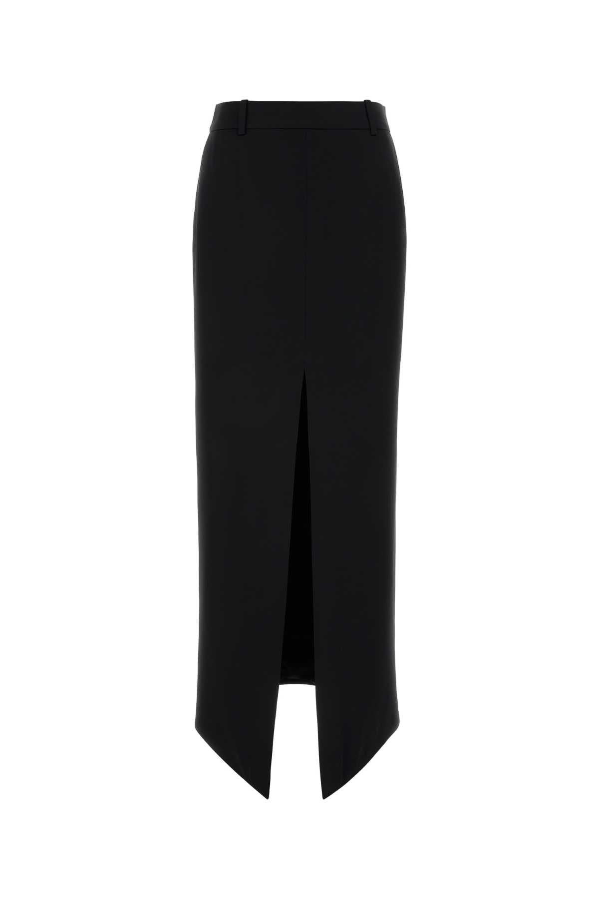 Tom Ford Women Black Satin Skirt TOM FORD