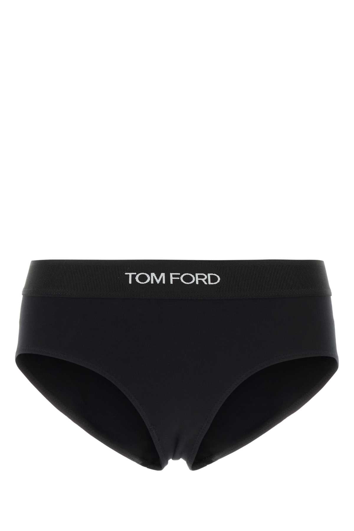Tom Ford Women Black Stretch Modal Brief TOM FORD