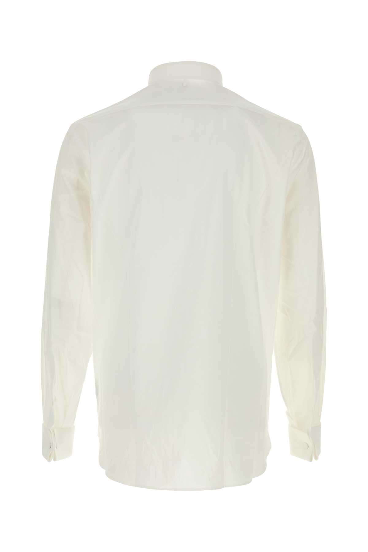 Tom Ford Men White Cotton Shirt TOM FORD