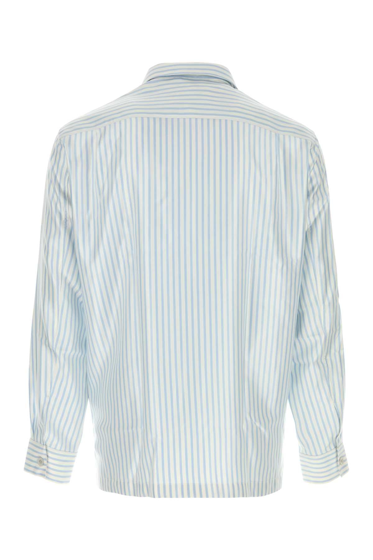 Tom Ford Men Embroidered Satin Shirt TOM FORD
