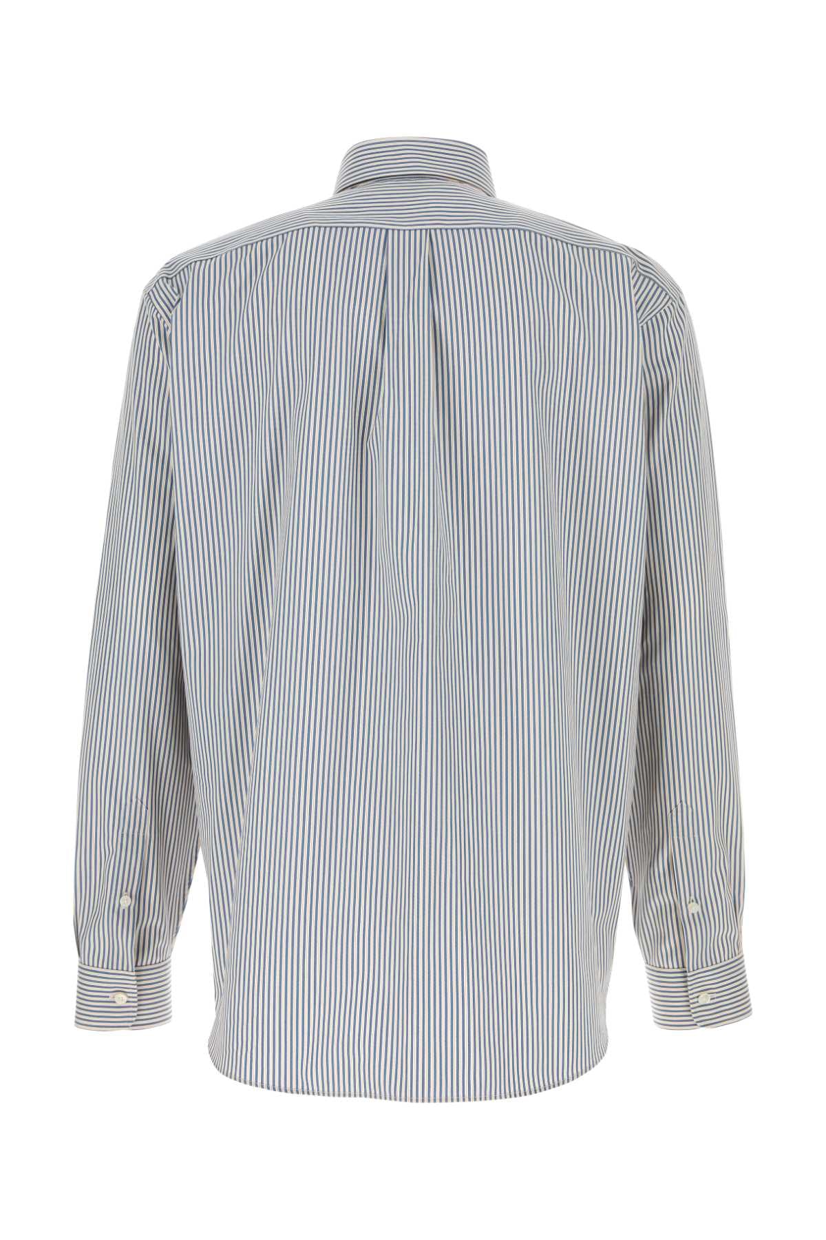 Fendi Men Embroidered Poplin Shirt FENDI