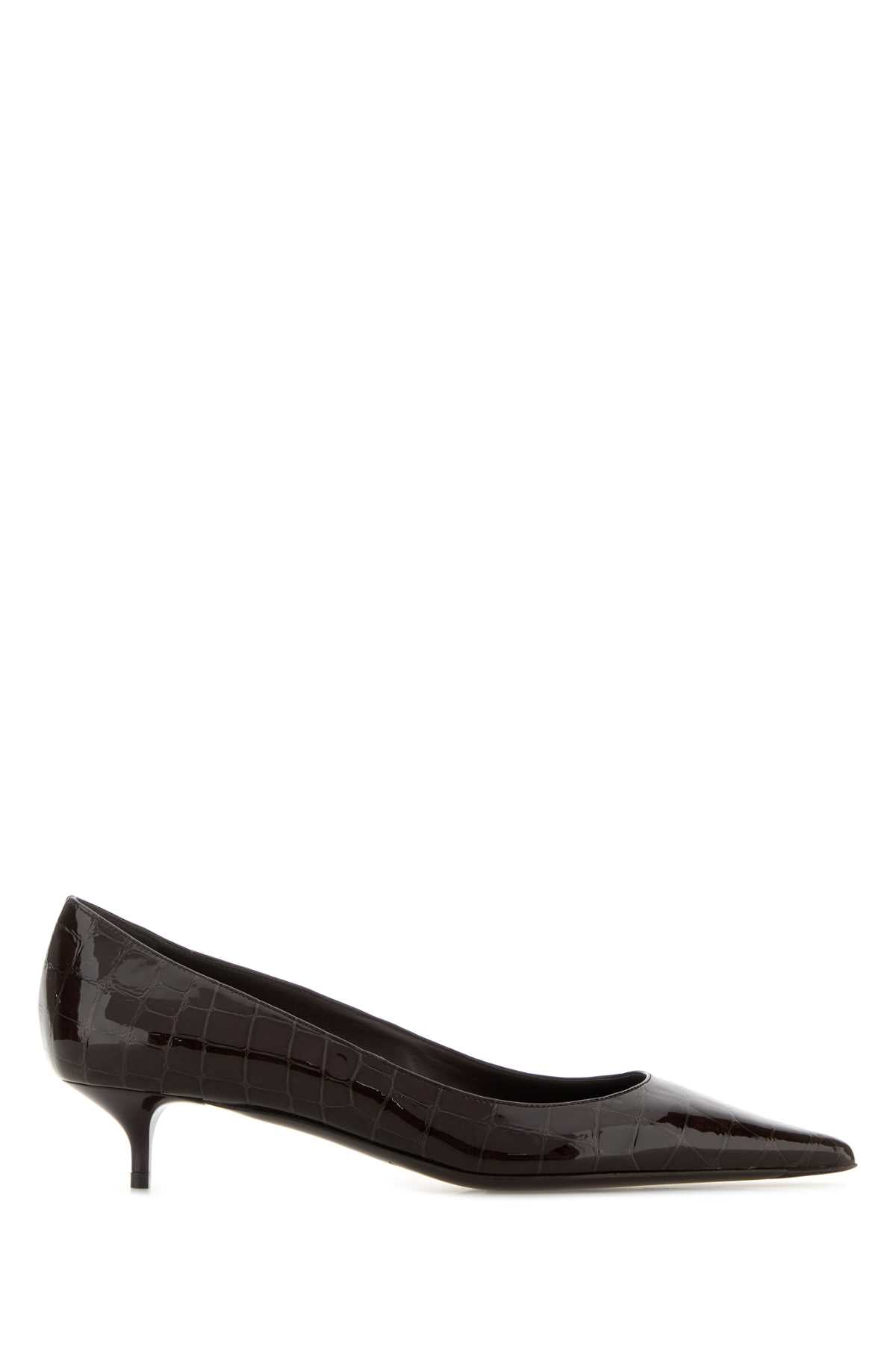 Jimmy Choo Women Chocolate Leather Amelia Pumps JIMMY CHOO
