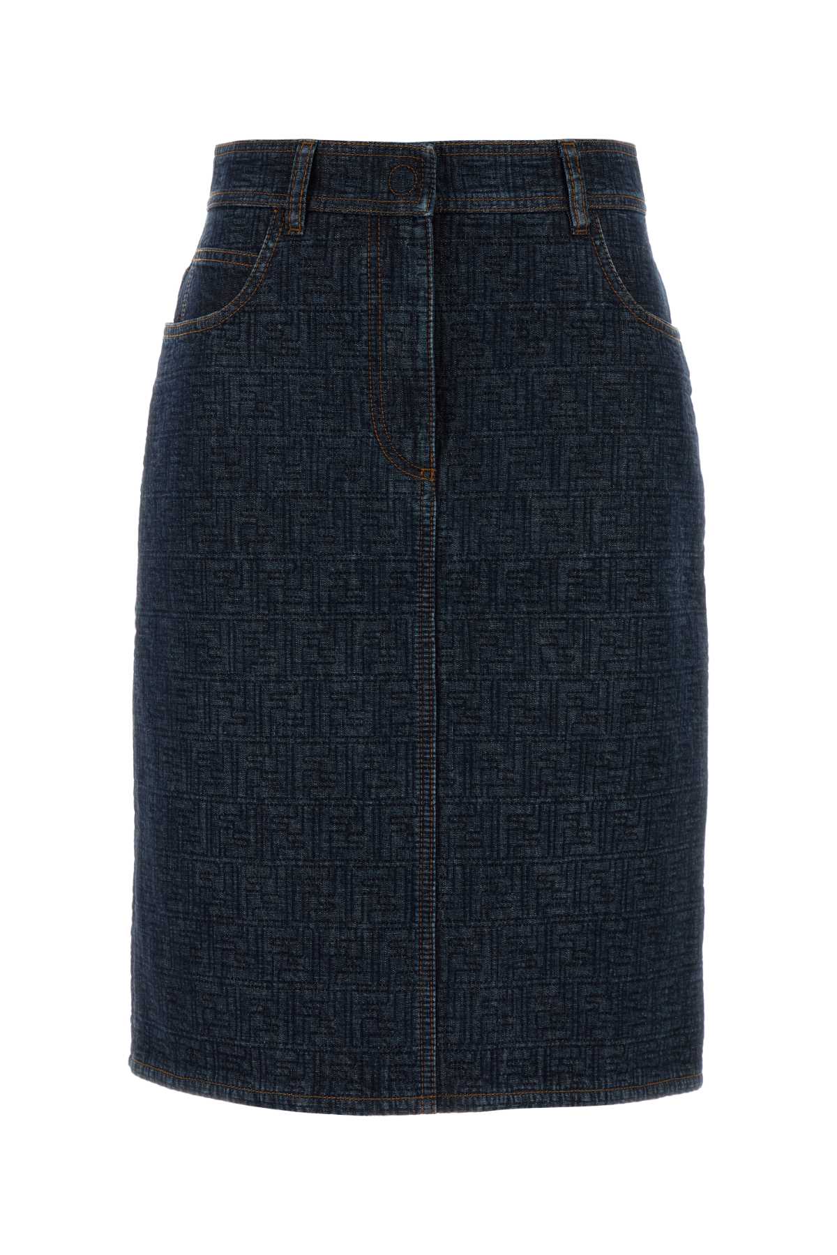 Fendi Women Denim Skirt