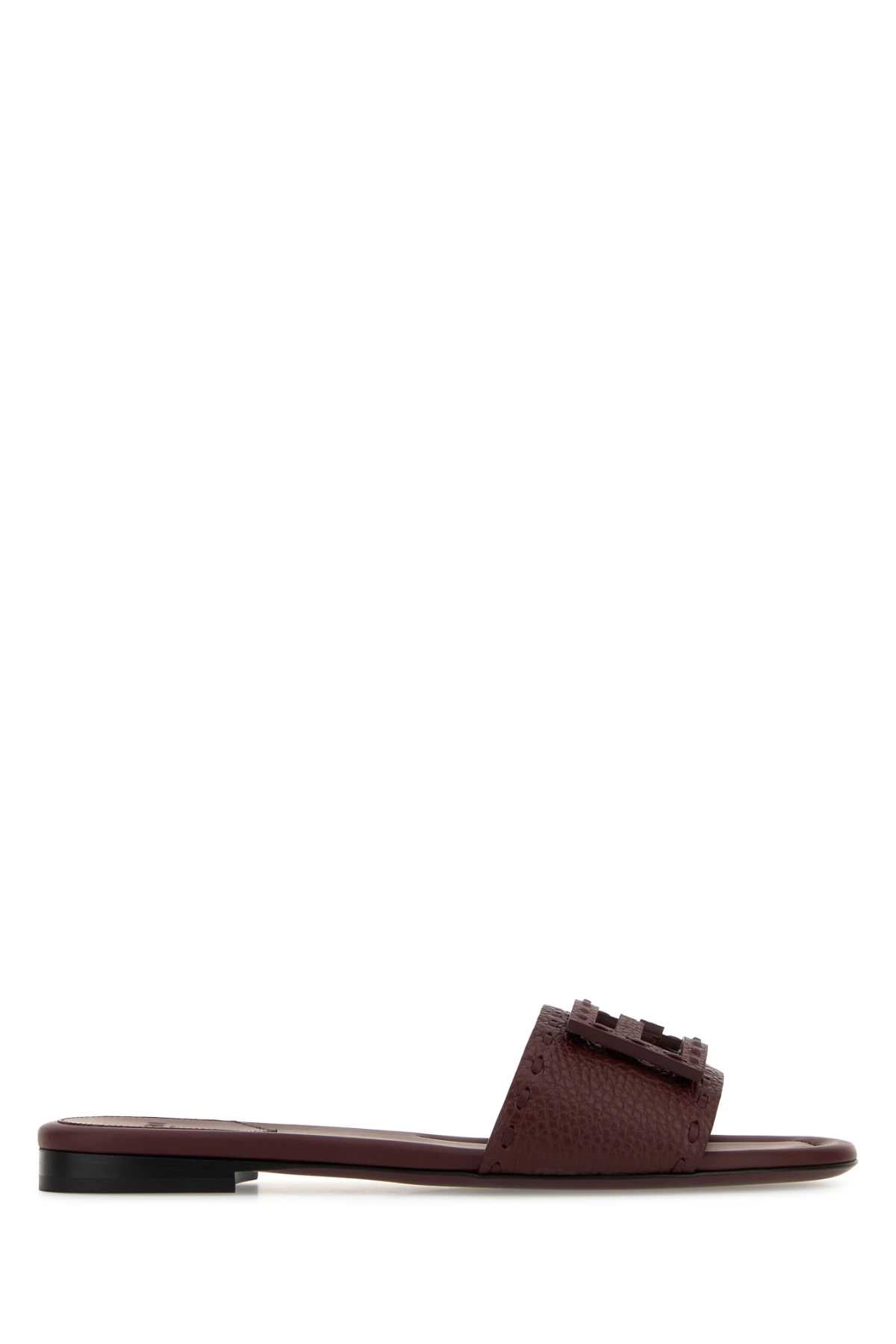 Fendi Women Slide Vit.Bott+Ff Vitel.C/Infi FENDI
