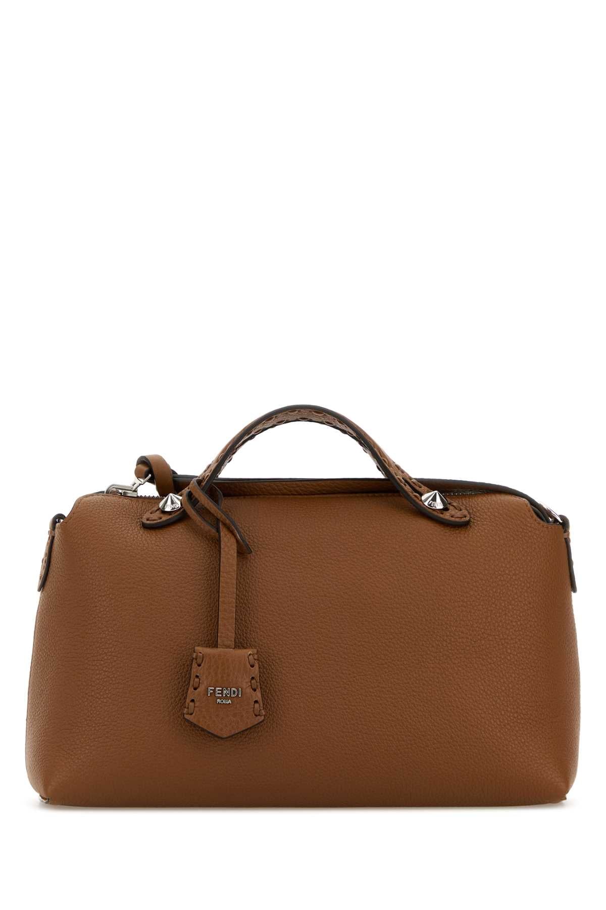 Fendi Women Caramel Leather Medium By The Way Reversible Handbag FENDI