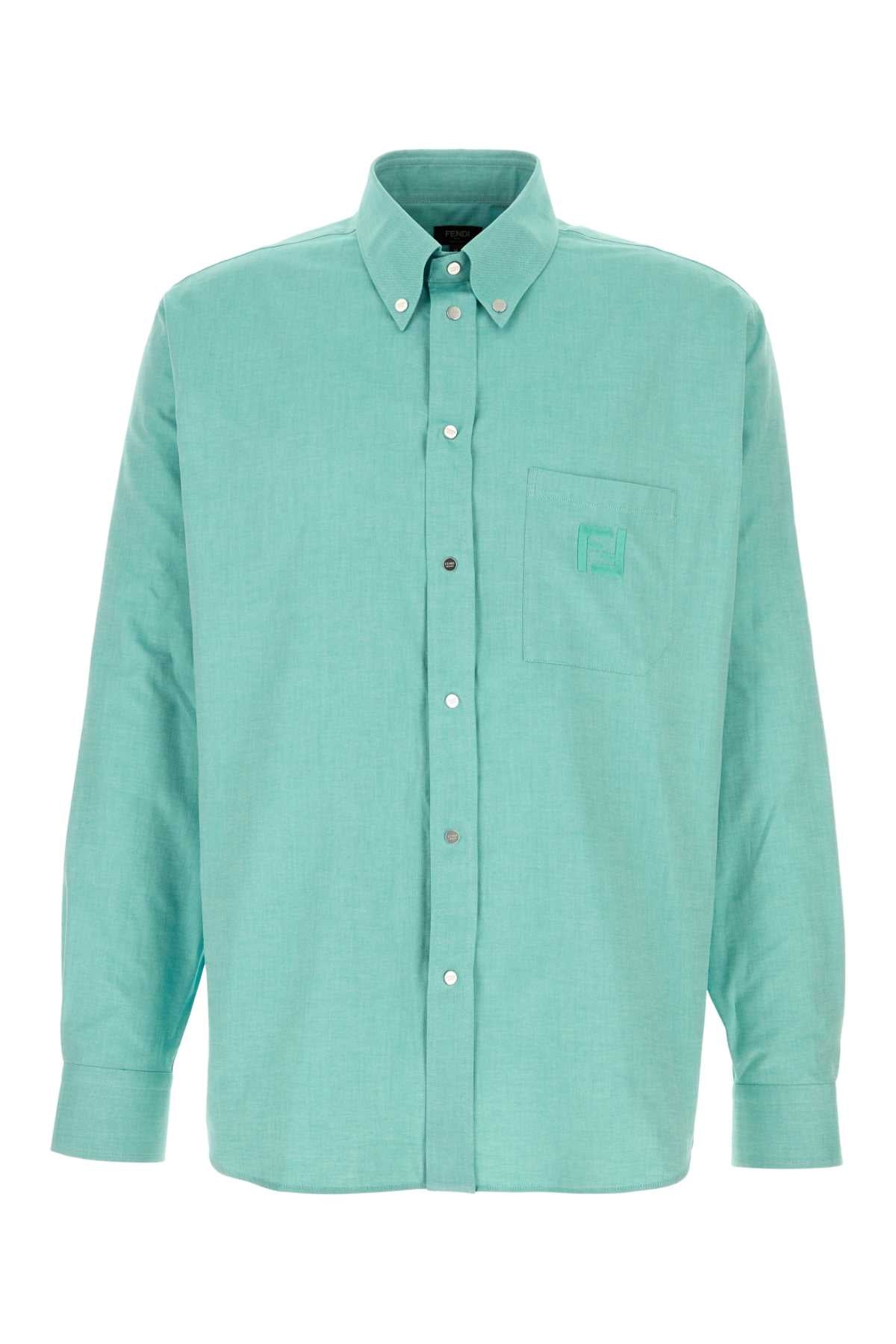 Fendi Men Tiffany Oxford Shirt FENDI
