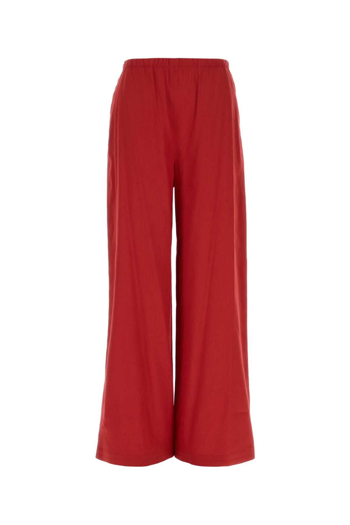 Max Mara Women Red Jersey Destino Pant MAX MARA