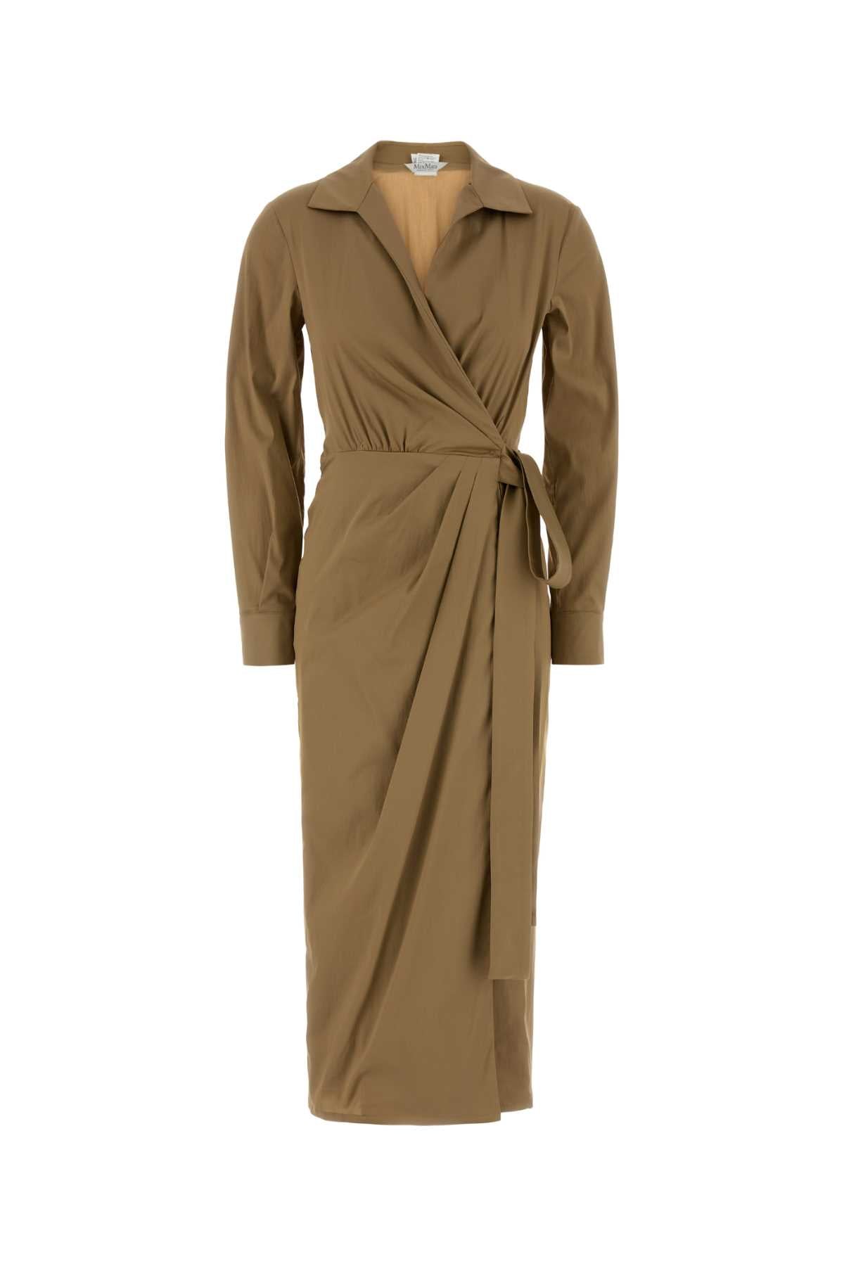 Max Mara Women Biscuit Stretch Poplin Beta Dress MAX MARA