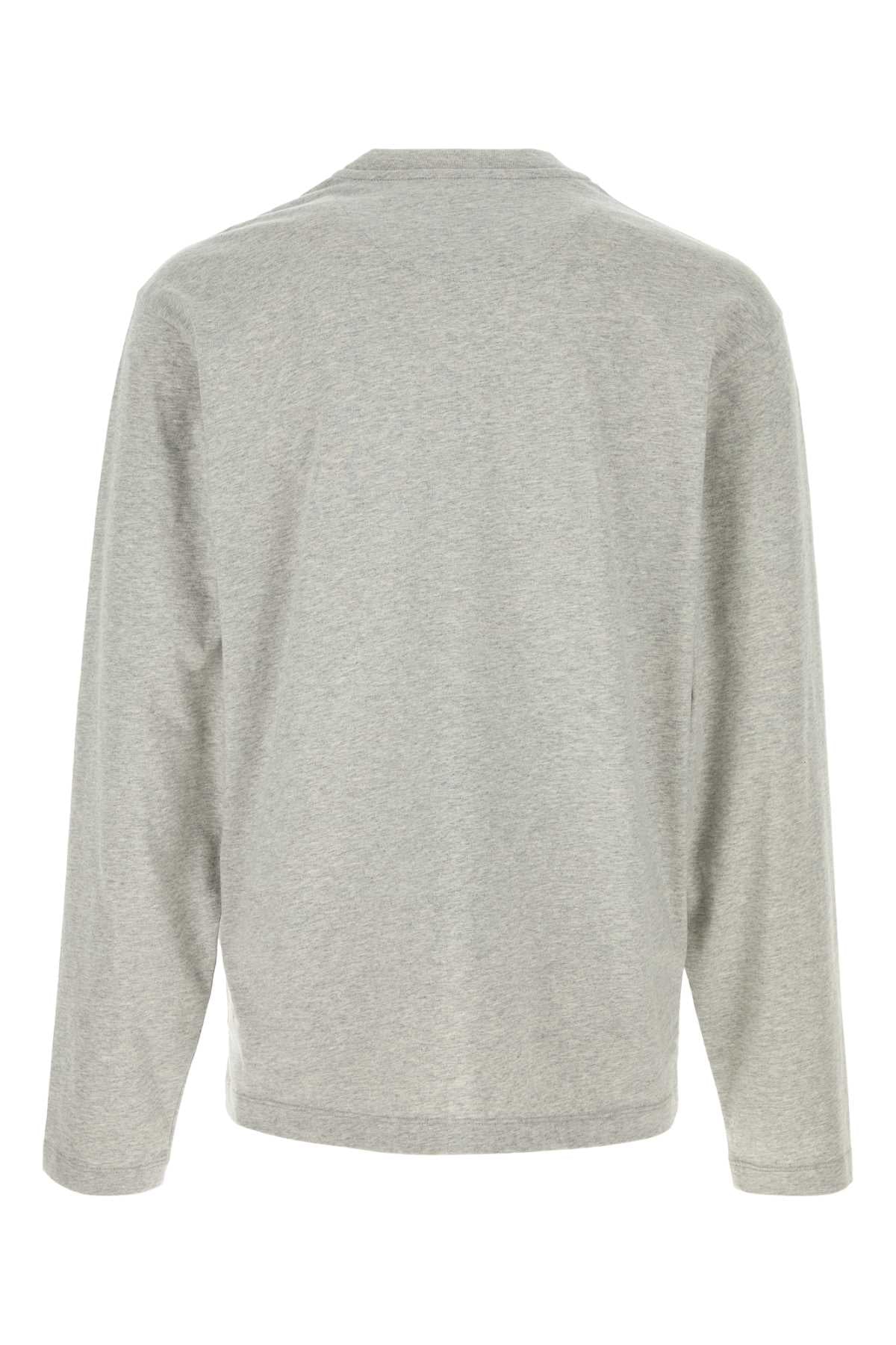 Jil Sander Men Grey Cotton T-Shirt Set JIL SANDER