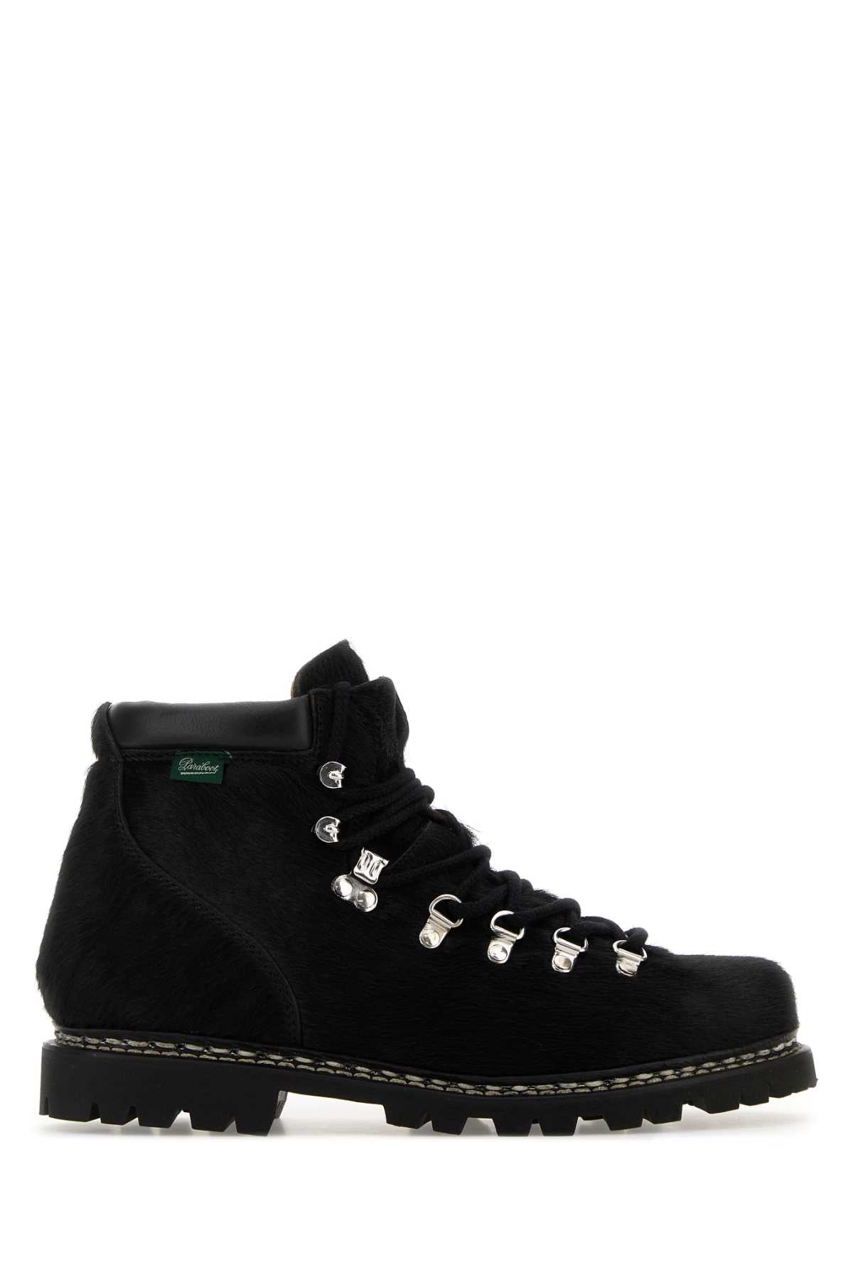 Junya Watanabe Men Black Calf Hair Junya Watanabe X Paraboot Ankle Bo JUNYA WATANABE