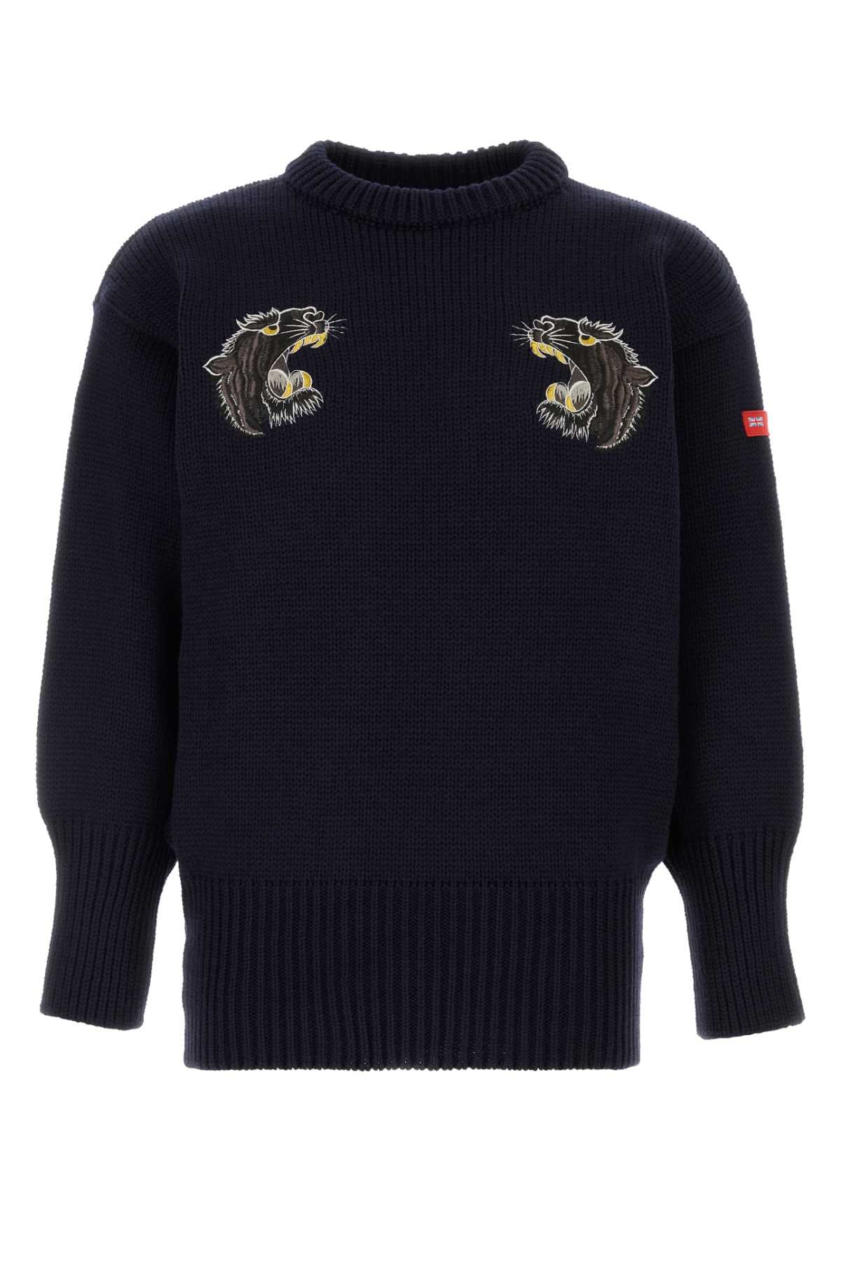 Junya Watanabe Men Midnight Blue Wool Sweater JUNYA WATANABE