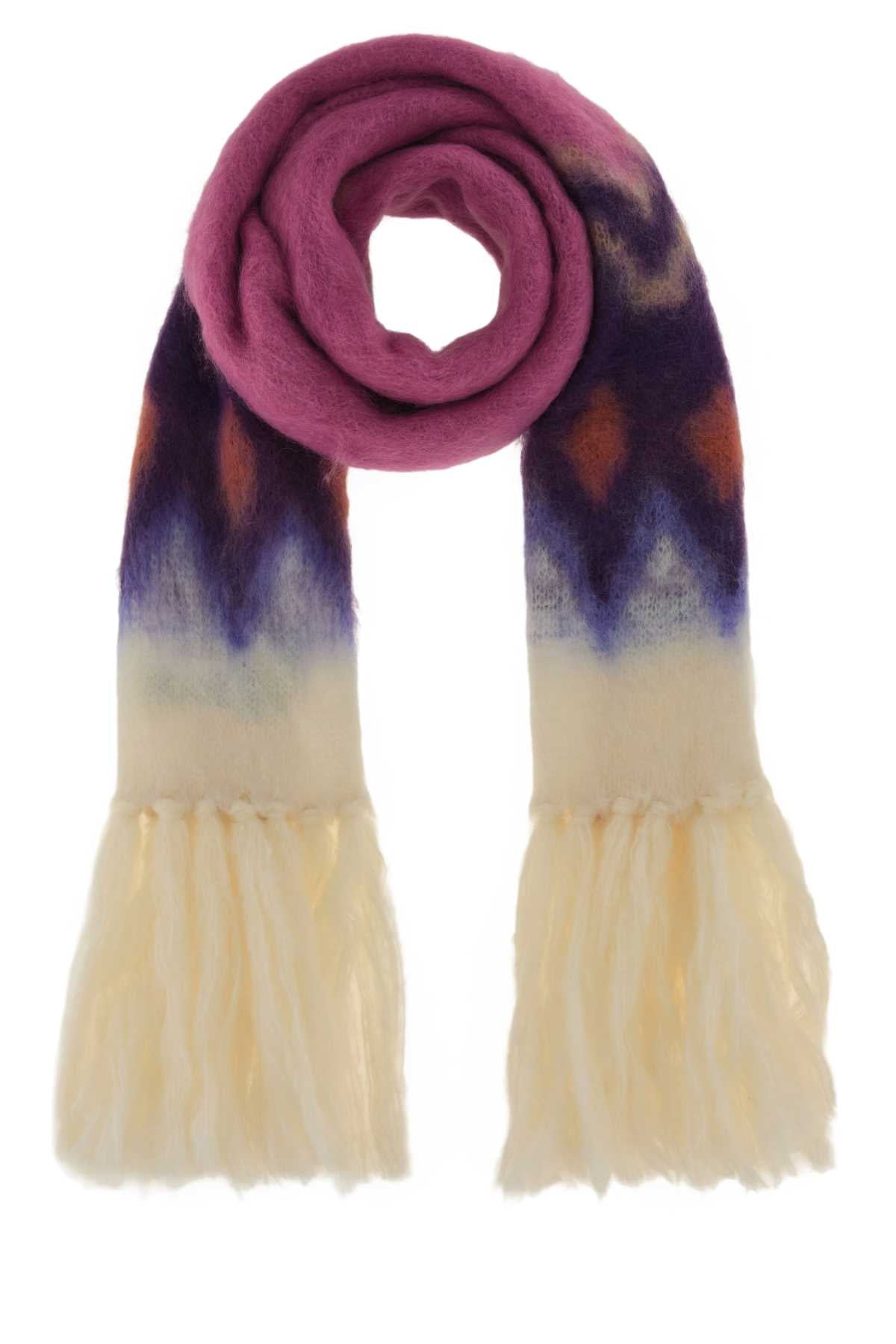 Isabel Marant Women Multicolor Wool Blend Amanie Scarf ISABEL MARANT