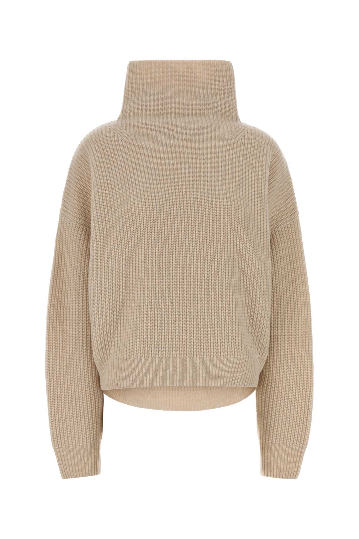 Isabel Marant Women Ivory Wool Blend Oversize Brooke Sweater ISABEL MARANT