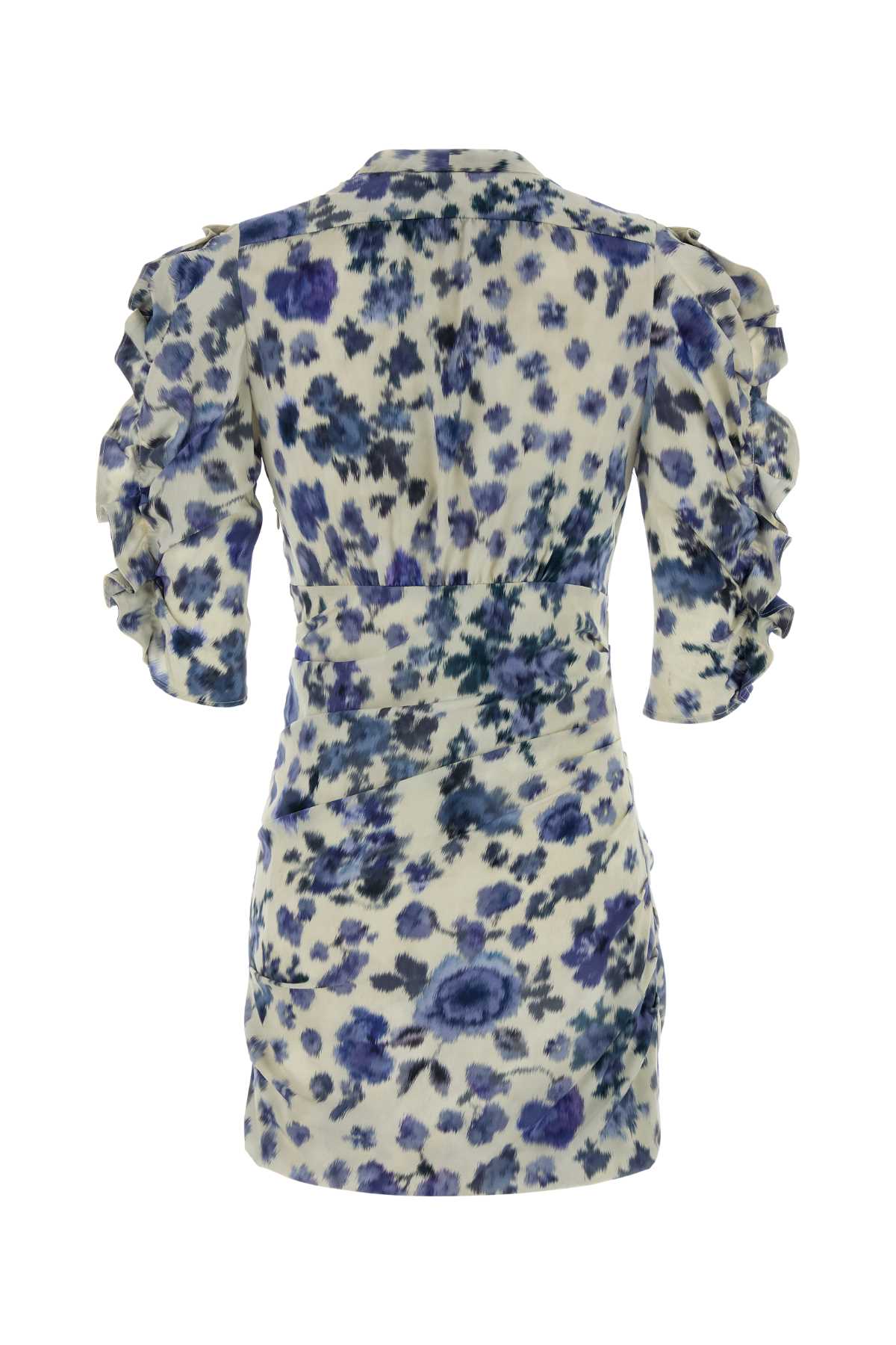 Isabel Marant Women Printed Stretch Silk Doris Mini Dress ISABEL MARANT