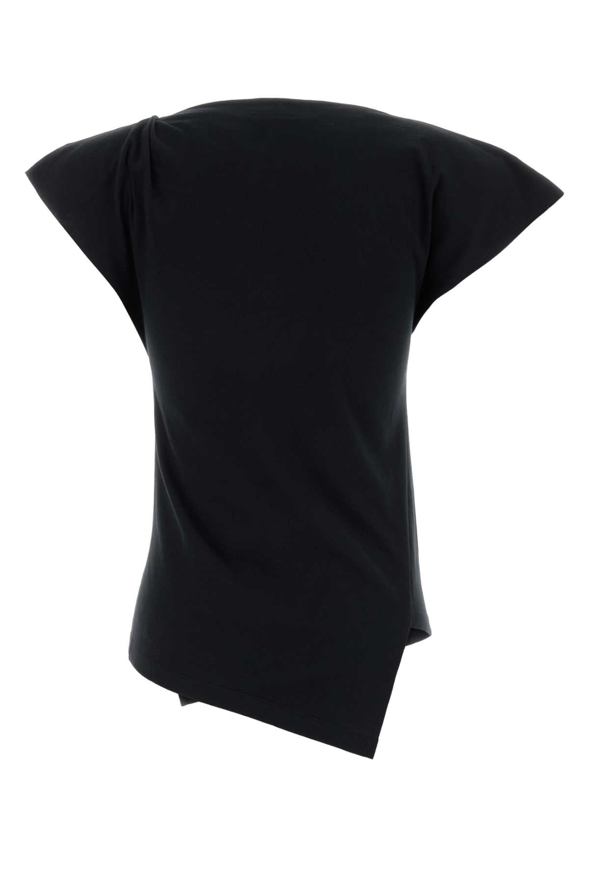 Isabel Marant Women Black Cotton Sebani Top ISABEL MARANT