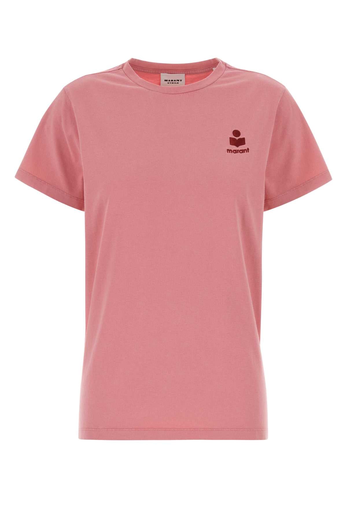 Isabel Marant Etoile Women Pink Cotton Aby T-Shirt ISABEL MARANT ETOILE