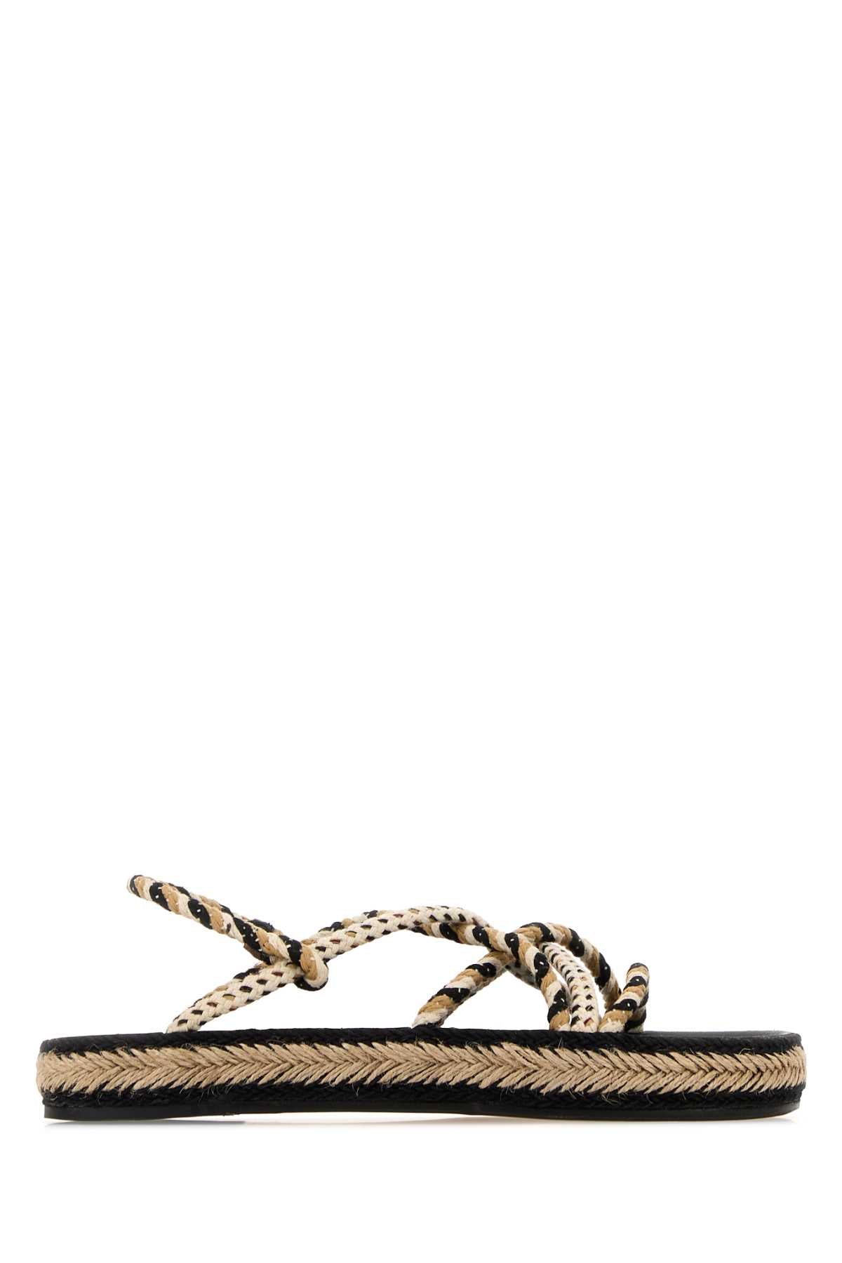 Isabel Marant Women Multicolor Fabric Kitza Sandals