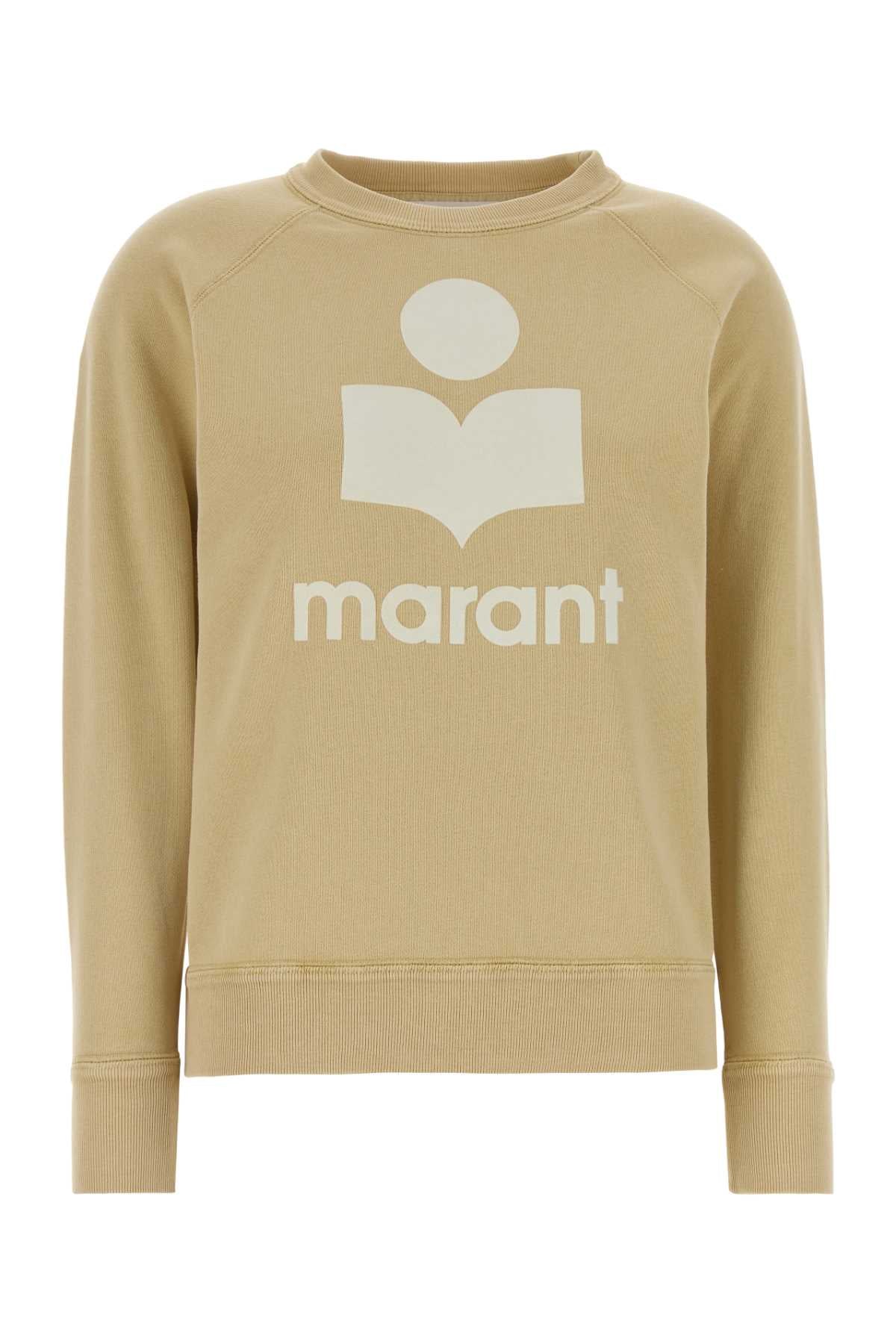 Isabel Marant Etoile Women Beige Cotton Blend Millyny Sweatshirt ISABEL MARANT ETOILE