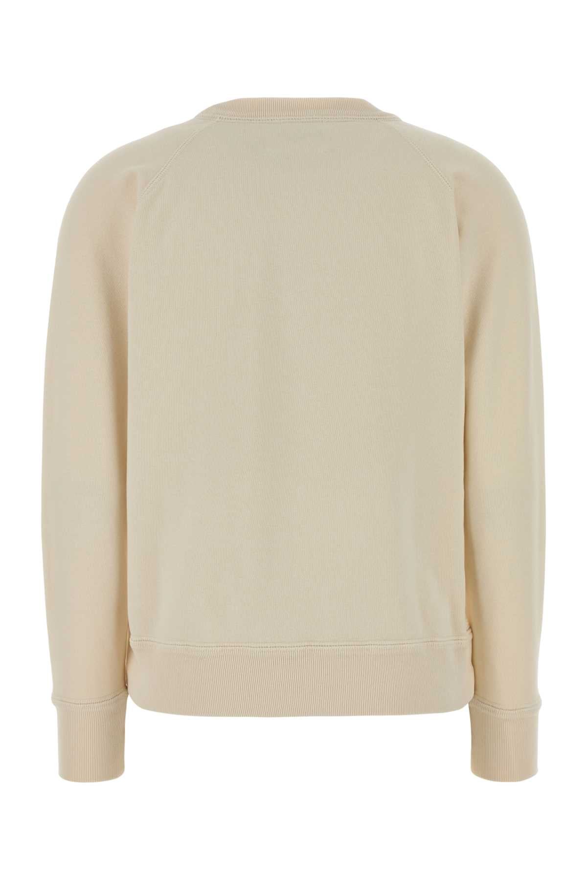 Isabel Marant Etoile Women Ivory Cotton Blend Millyny Sweatshirt ISABEL MARANT ETOILE