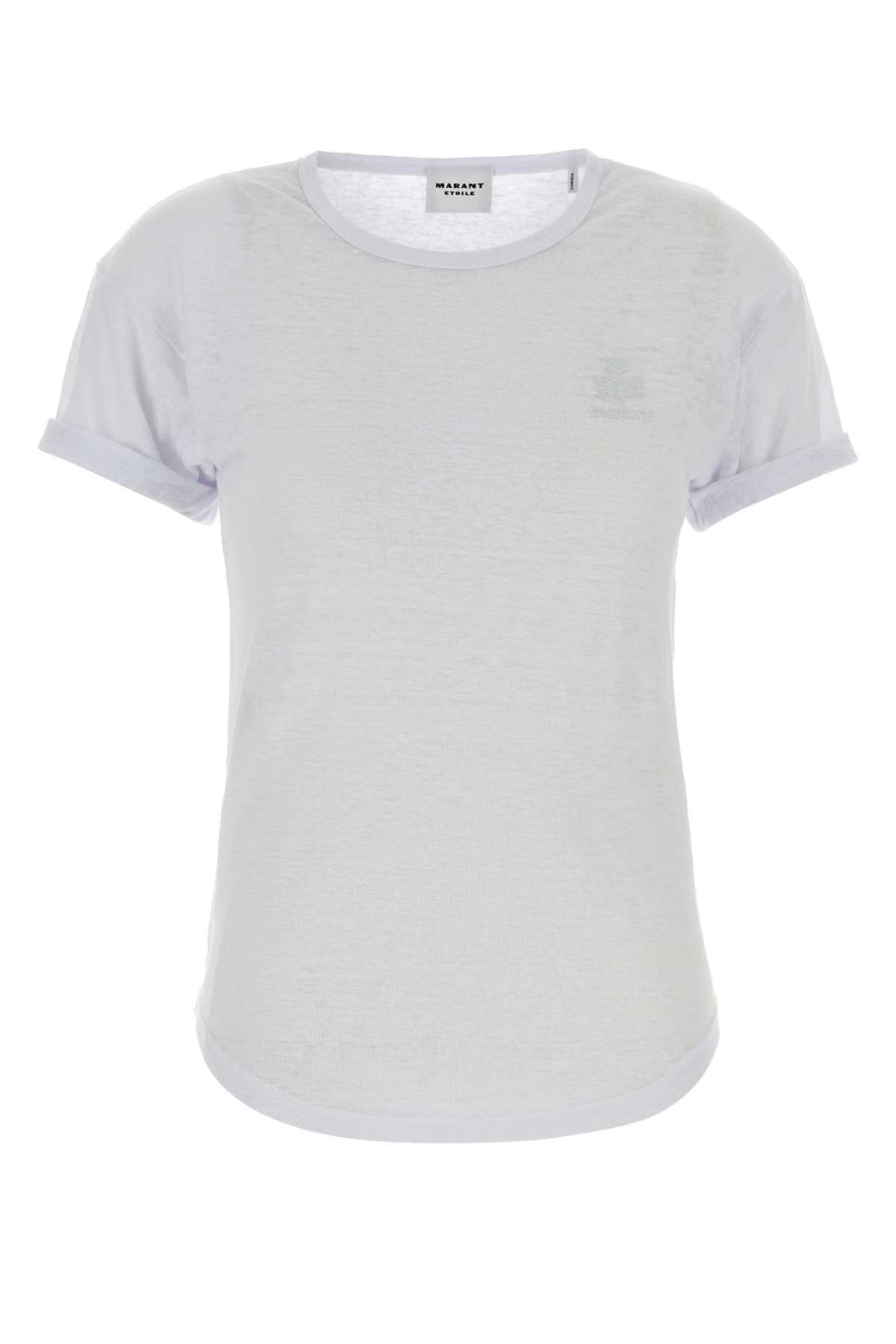 Isabel Marant Etoile Women White Linen Koldia T-Shirt ISABEL MARANT ETOILE