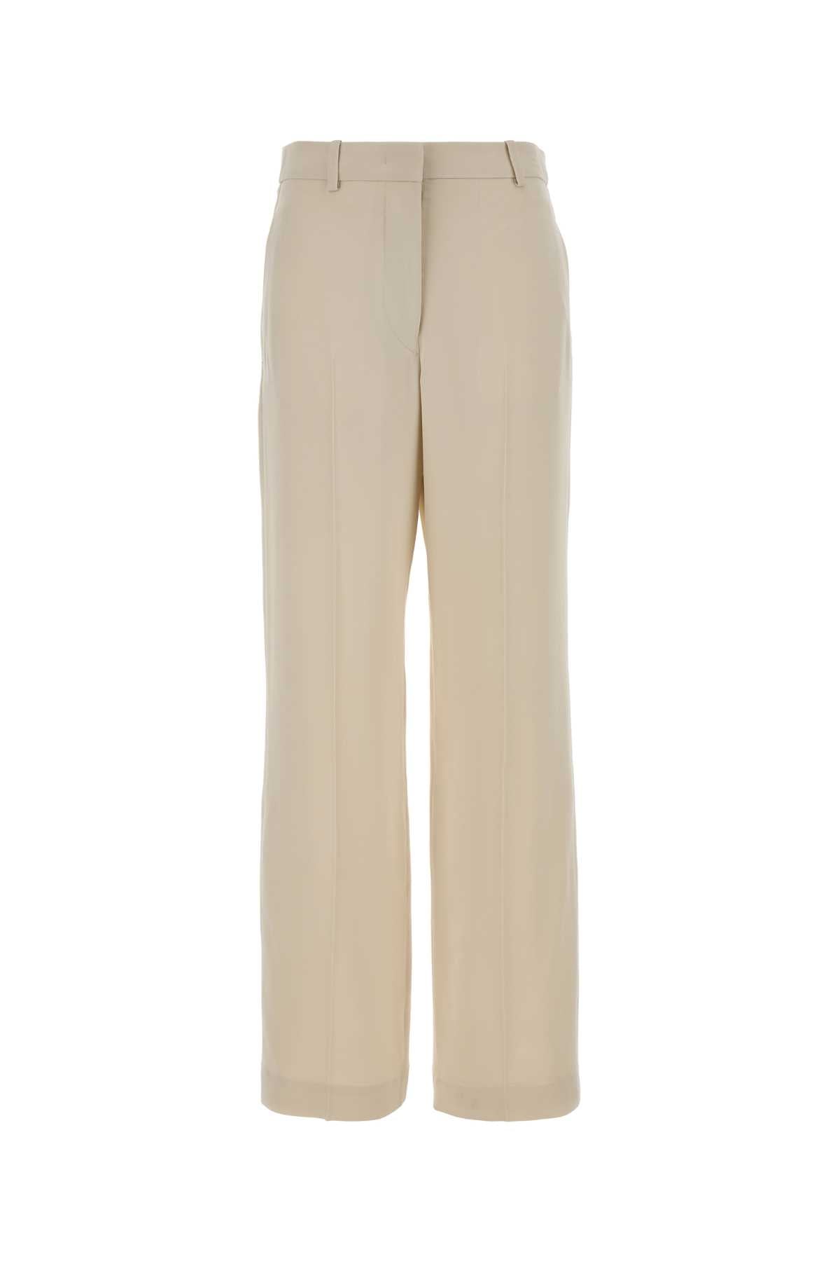 Isabel Marant Women Cream Crepe Noanda Palazzo Pant ISABEL MARANT