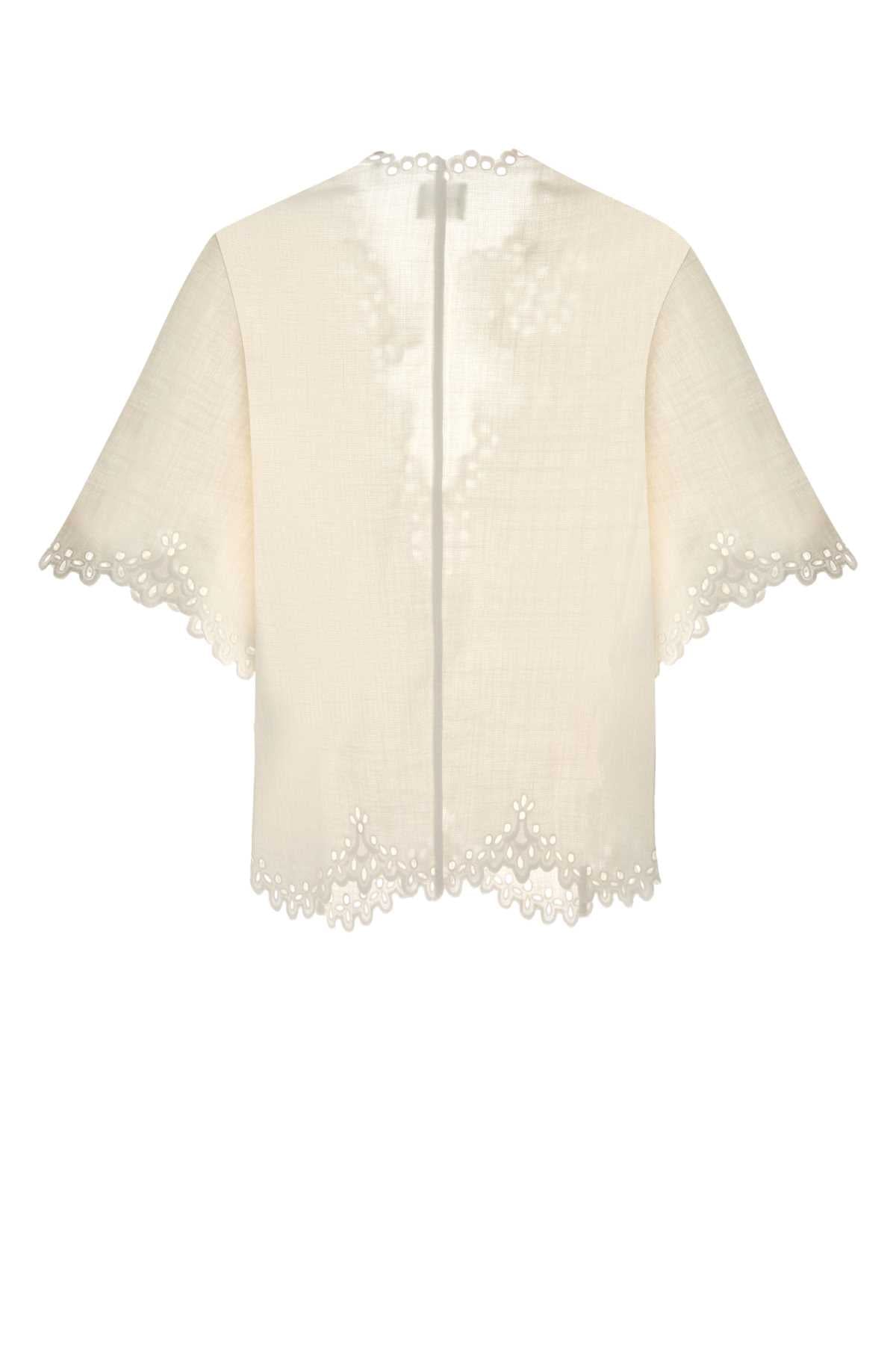 Isabel Marant Etoile Women White Cotton Shana Blouse ISABEL MARANT ETOILE