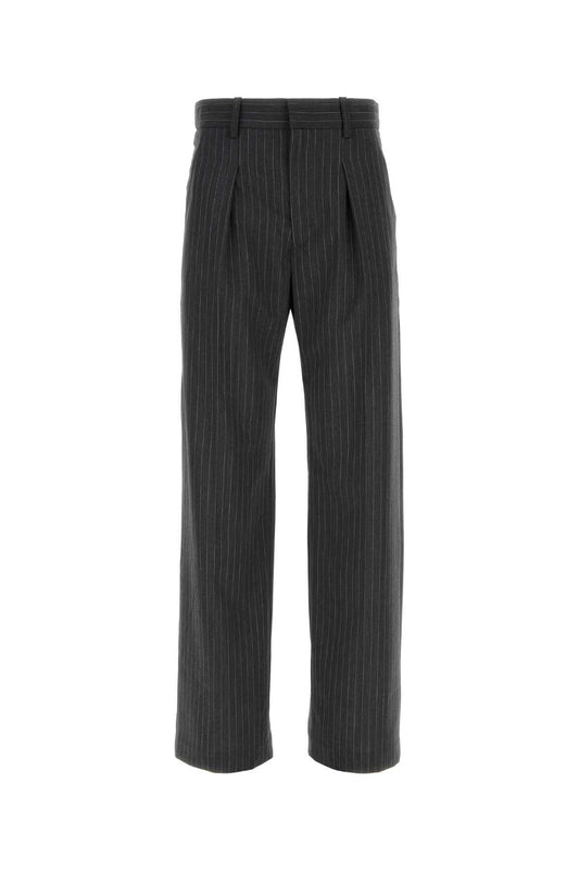 Isabel Marant Women Embroidered Wool Blend Lisetta Pant ISABEL MARANT