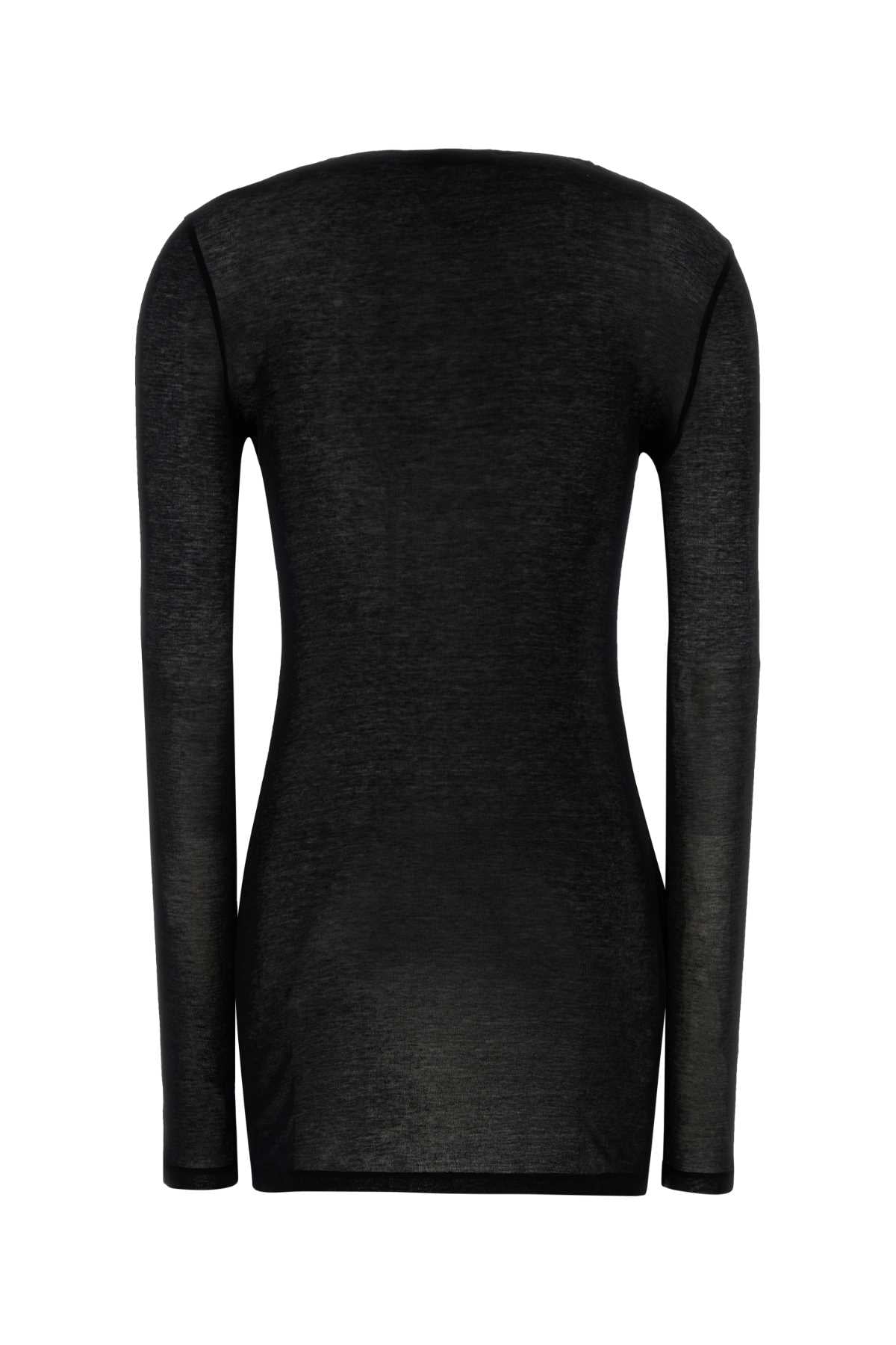 Miu Miu Women Black Cotton Mini Dress MIU MIU
