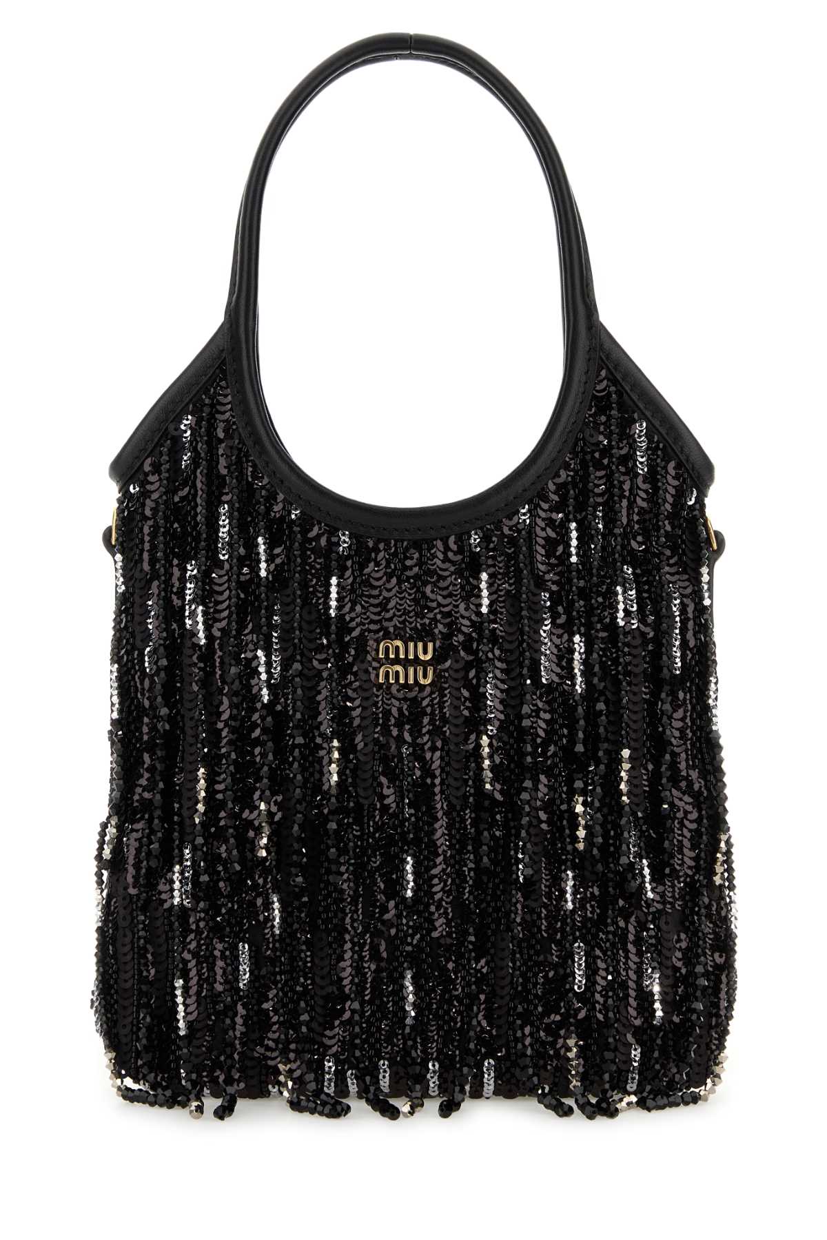 Miu Miu Women Embellished Fabric Handbag MIU MIU
