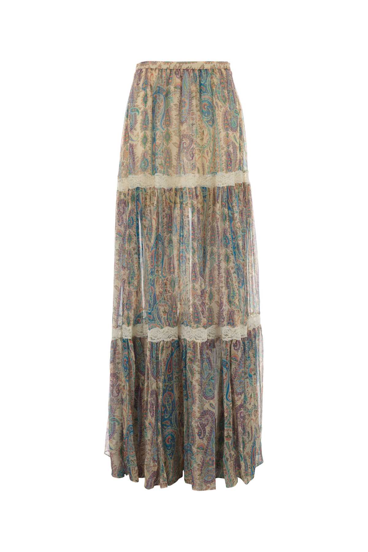 Etro Women Printed Crepe Skirt ETRO