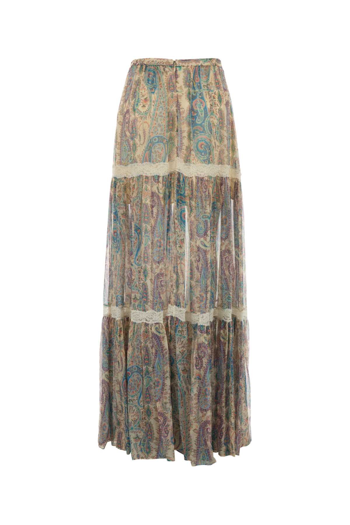 Etro Women Printed Crepe Skirt ETRO