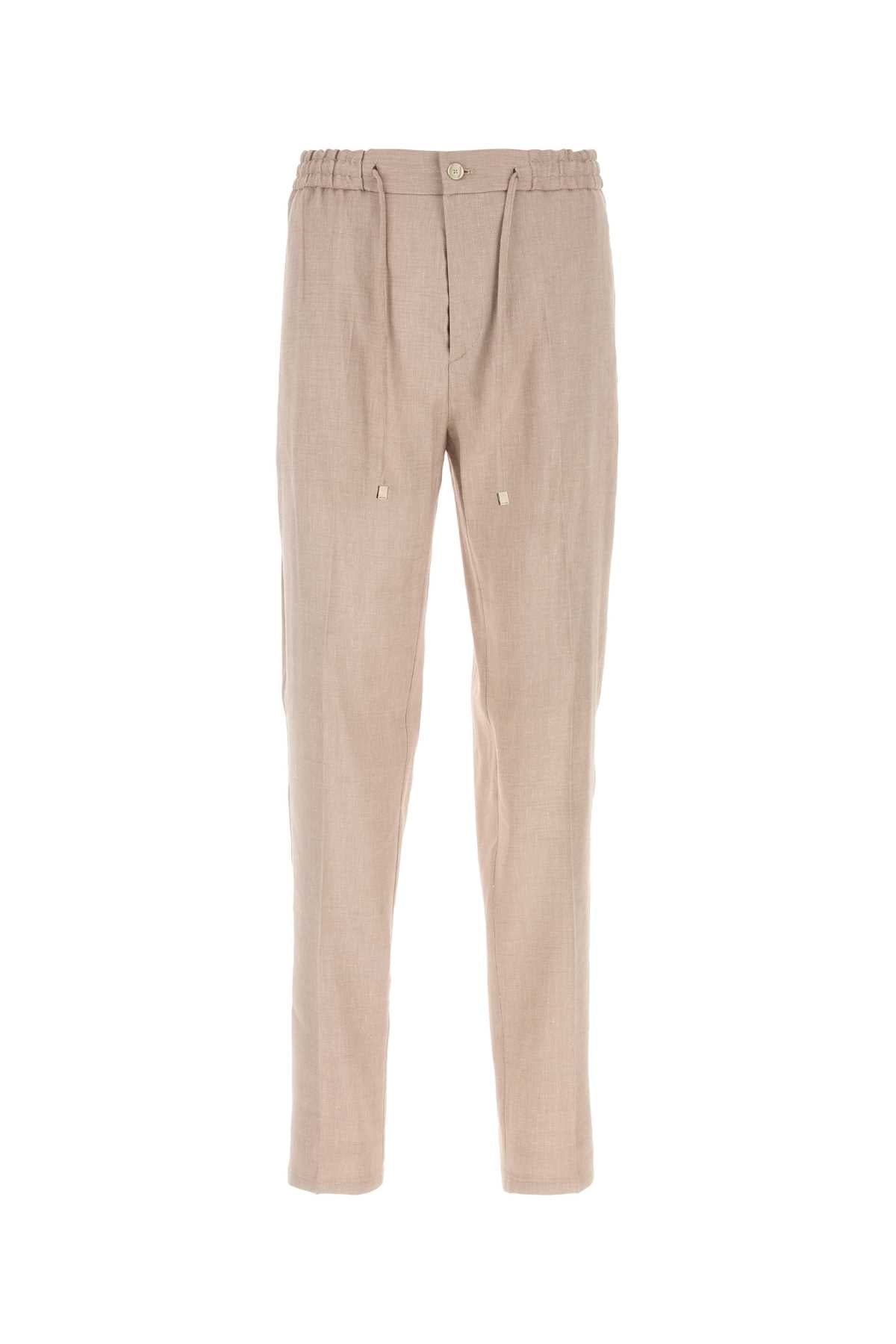 Etro Men Sand Linen Blend Pant ETRO
