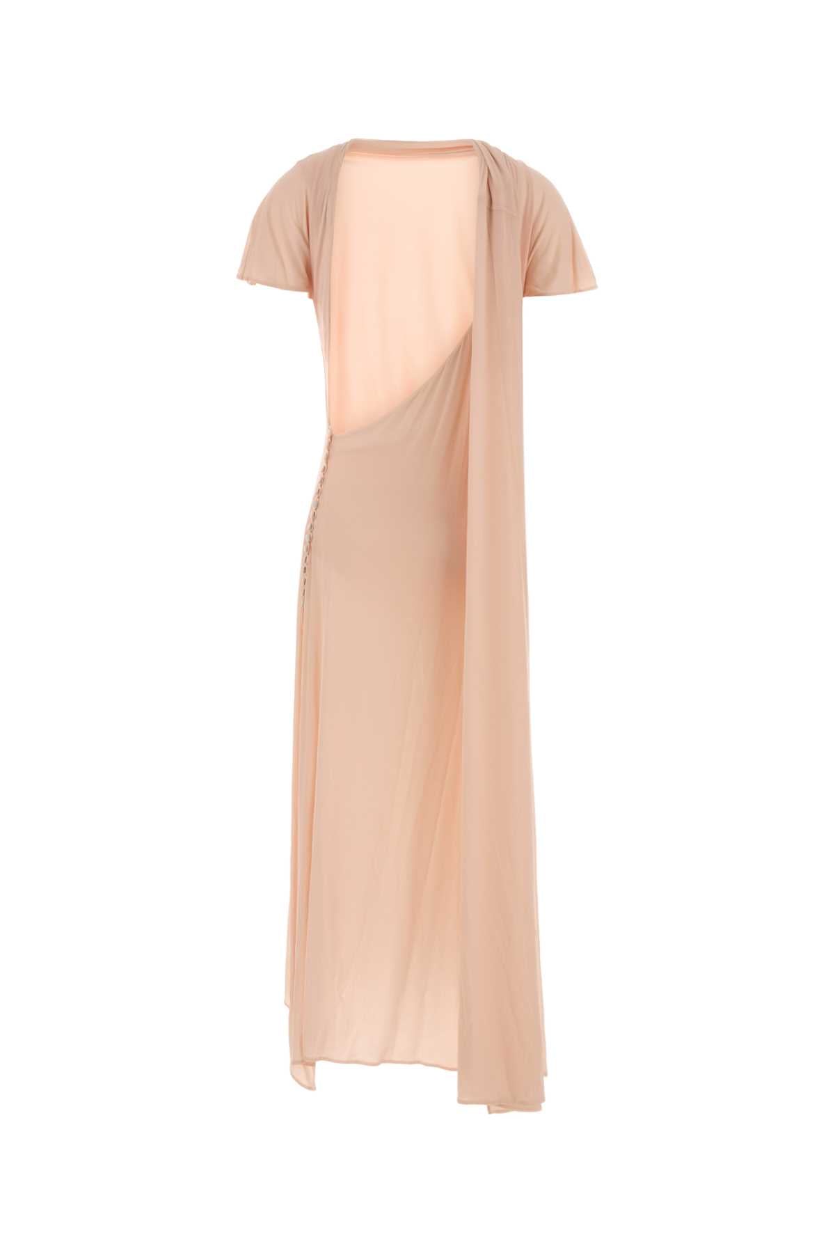 Magda Butrym Women Pastel Pink Stretch Crepe Dress MAGDA BUTRYM