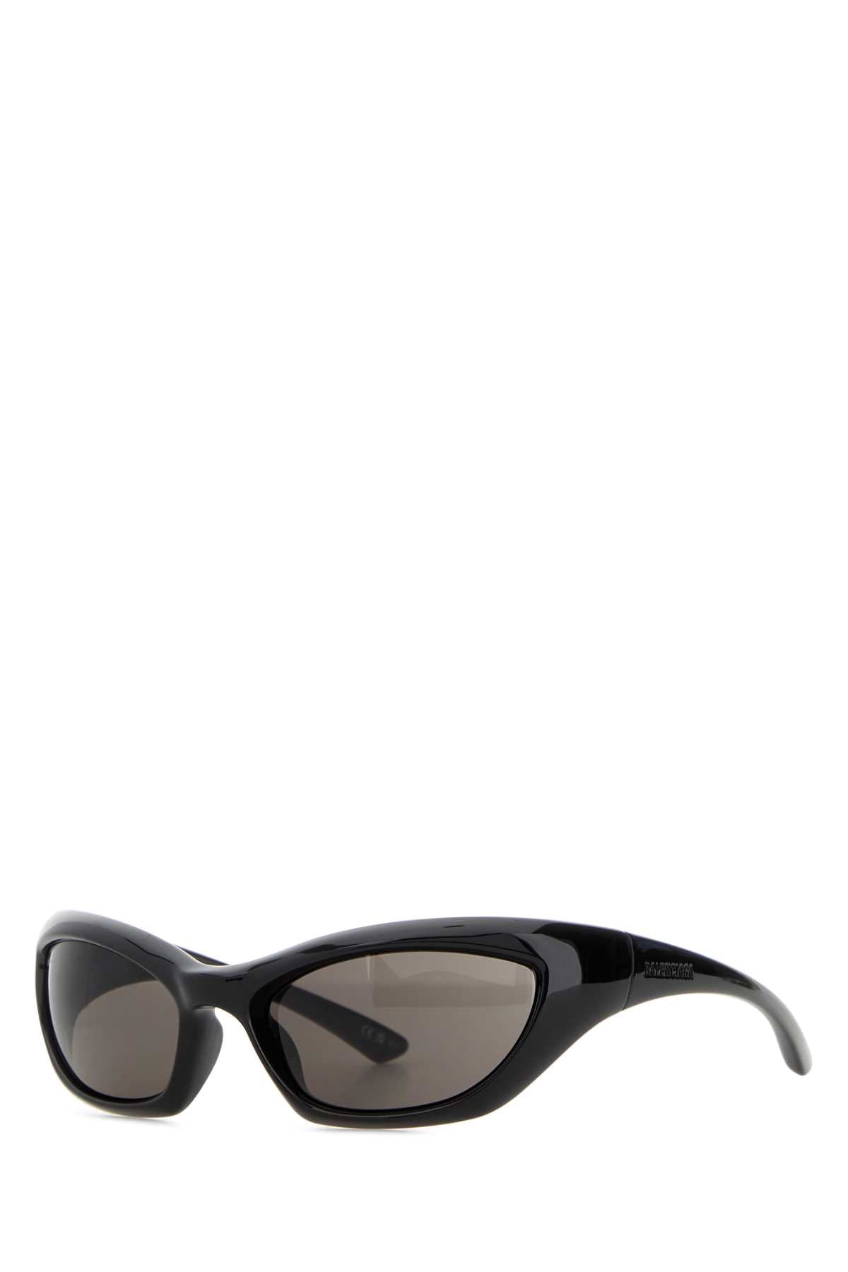 Balenciaga Women Black Acetate Racer Sunglasses BALENCIAGA