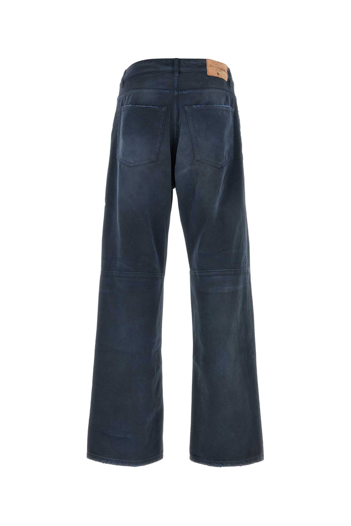 Balenciaga Men Blue Denim Jeans BALENCIAGA