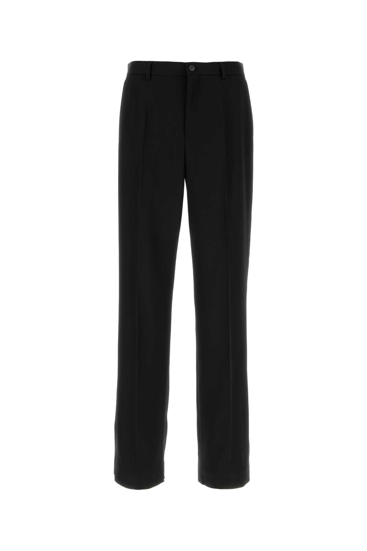 Balenciaga Men Black Wool Pant BALENCIAGA