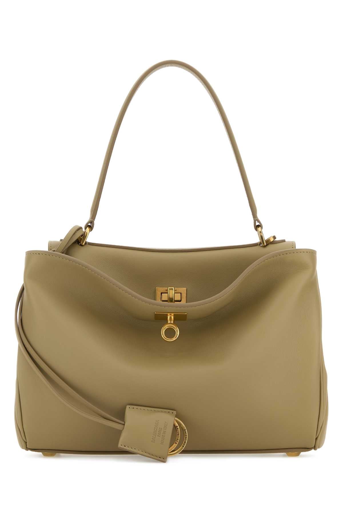 Balenciaga Women Sage Green Leather Small Rodeo Handbag BALENCIAGA