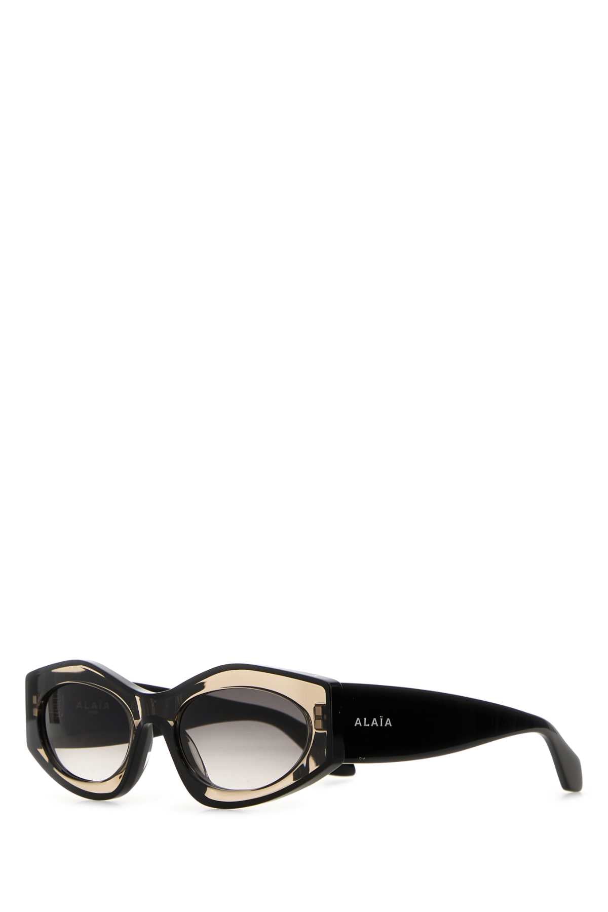 Alaia Women Black Acetate Sunglasses ALAIA