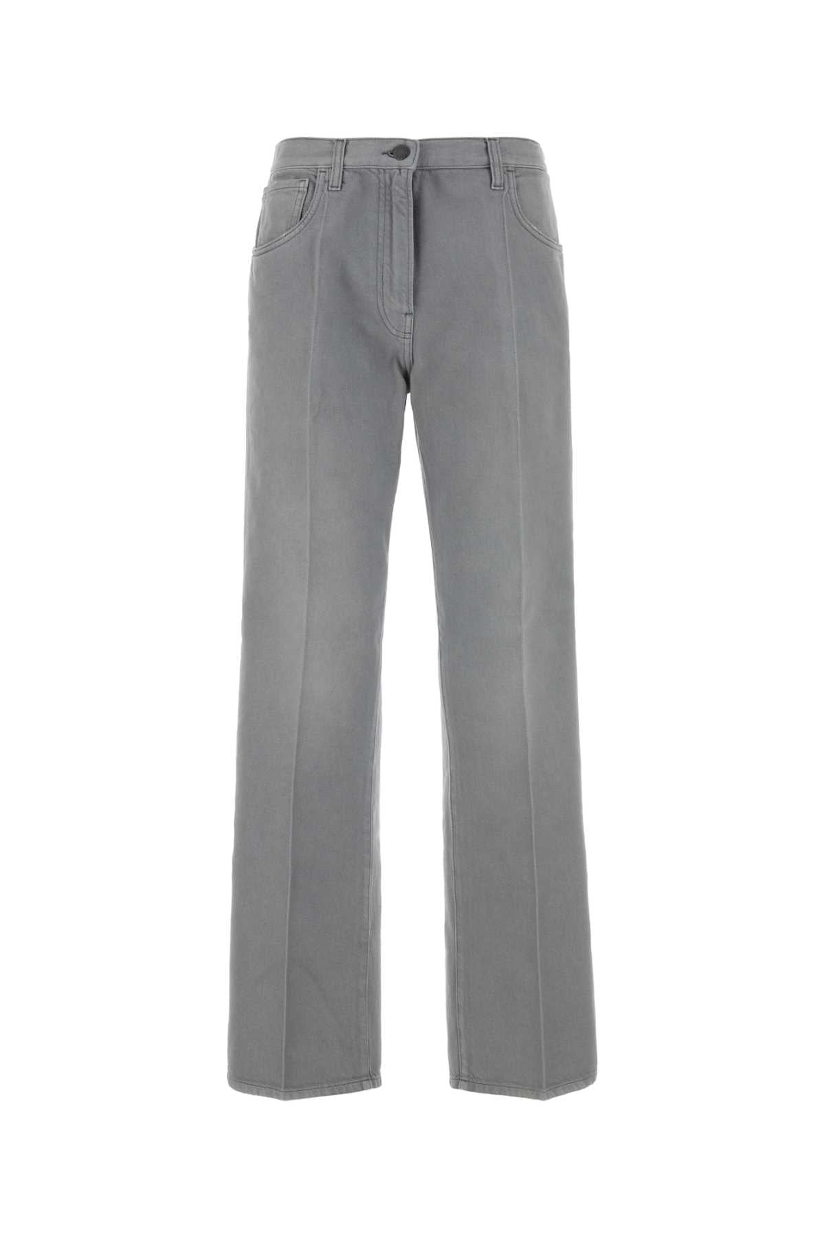 Prada Women Grey Denim Jeans PRADA