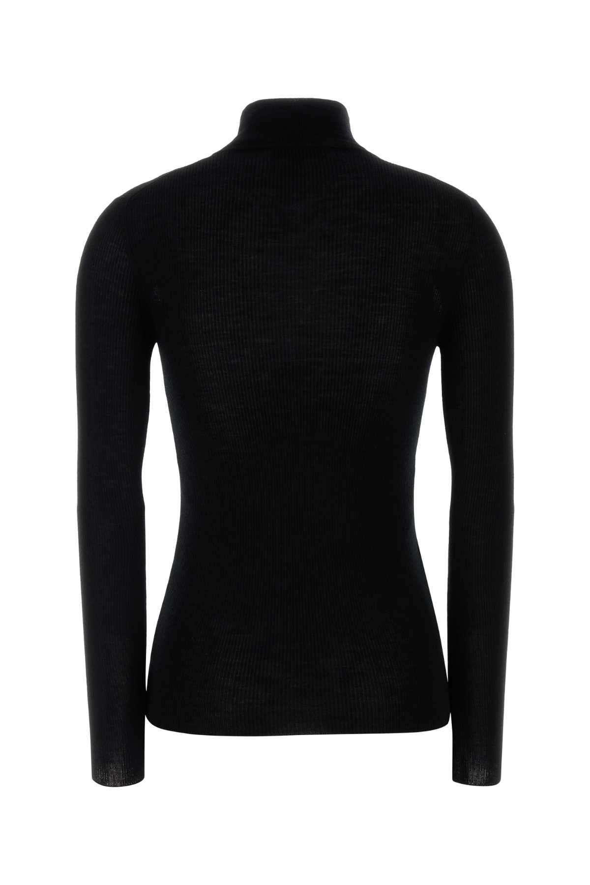Prada Women Black Wool Sweater PRADA