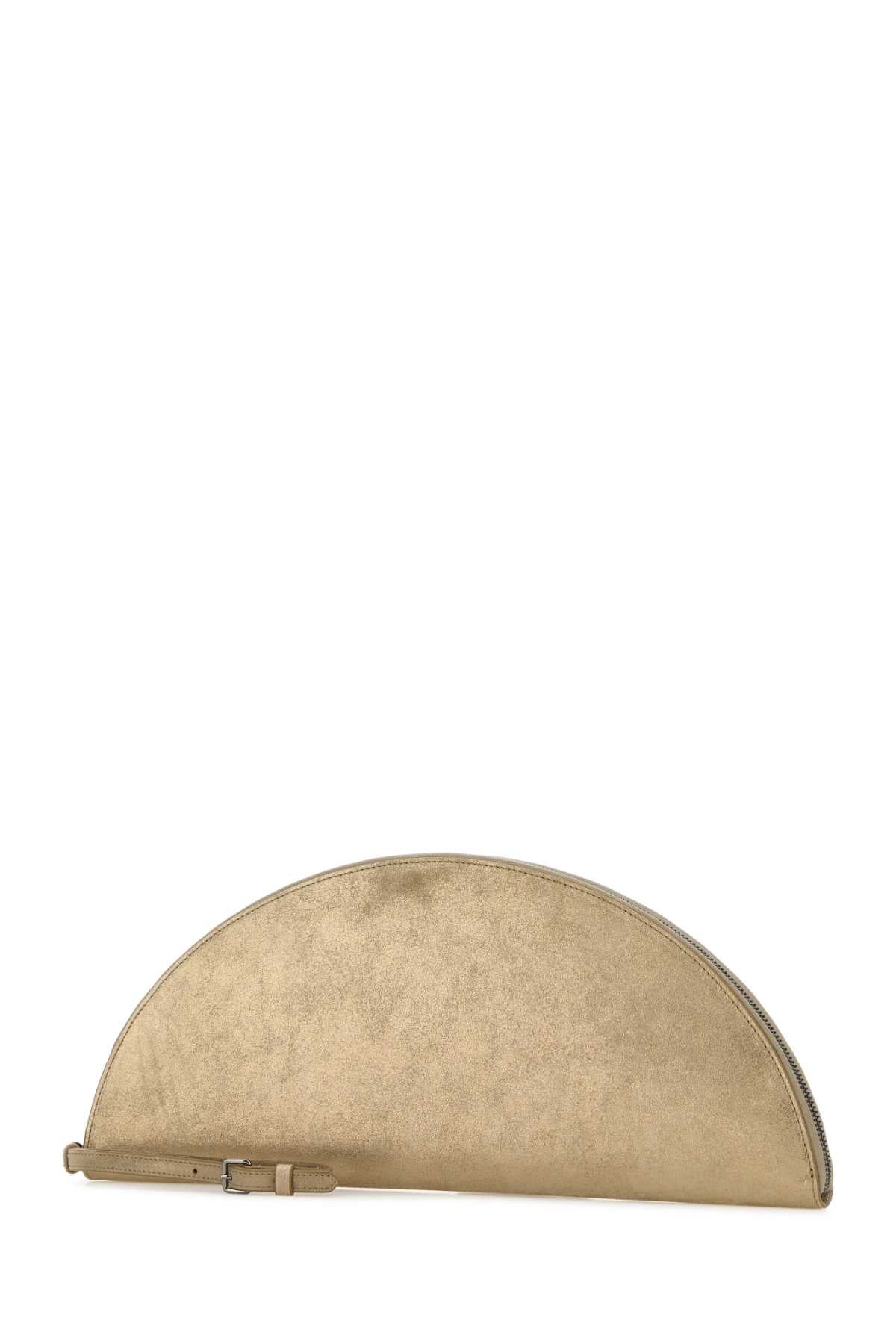 Maison Margiela Women Gold Leather Clutch MAISON MARGIELA